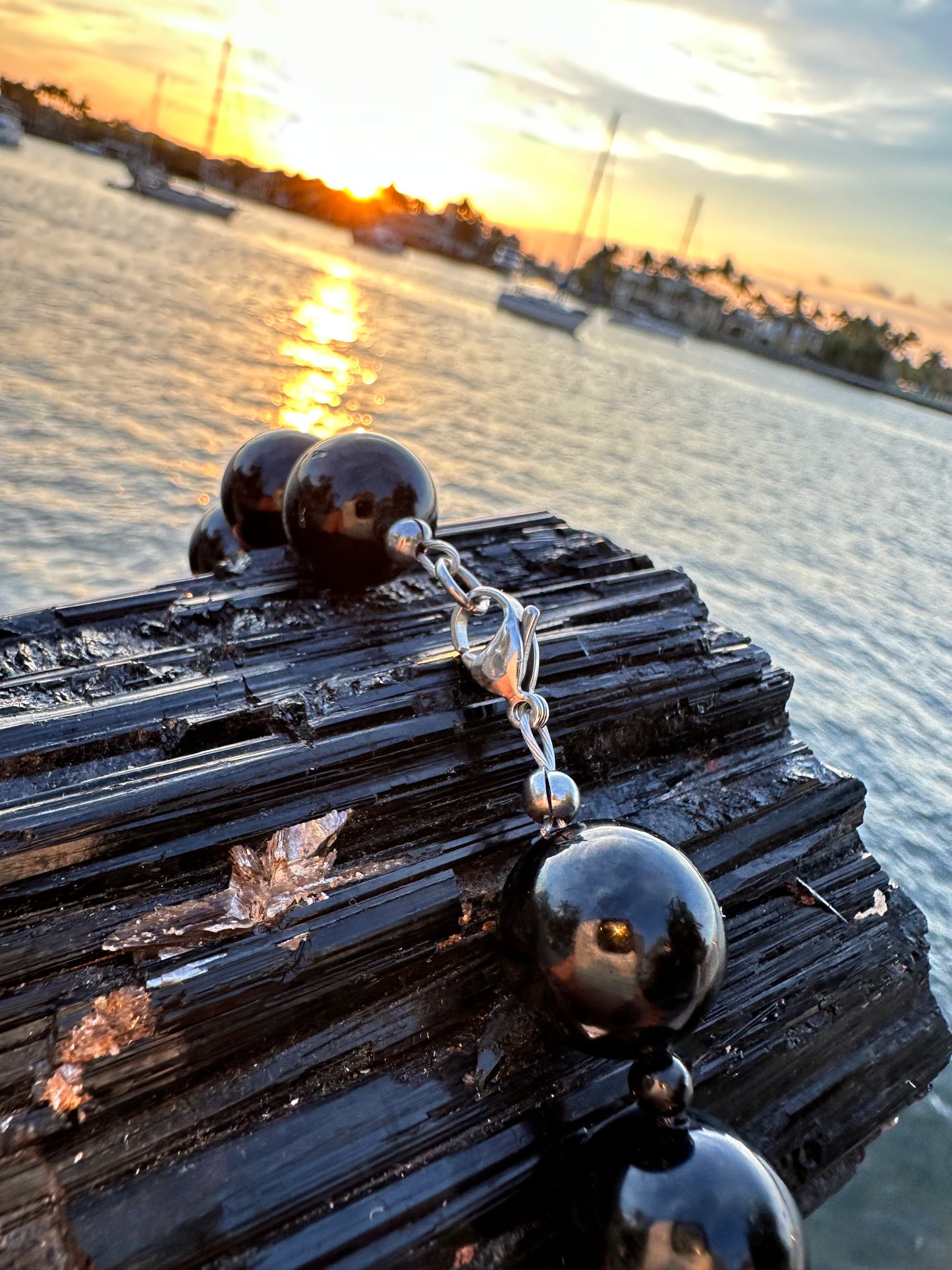 Black Tourmaline Protection Necklace - World's Best Quality & Made To Last (18MM)