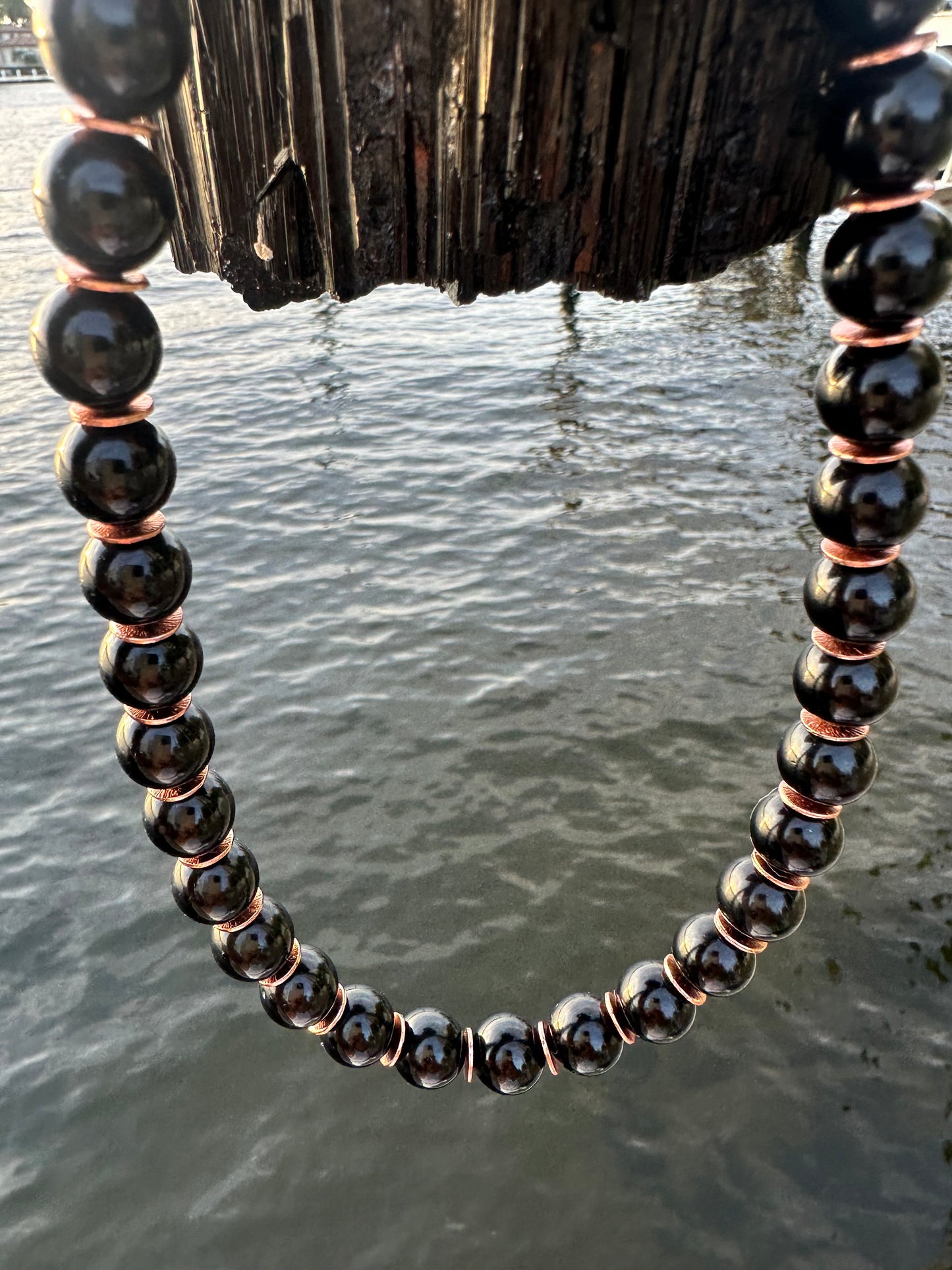 Black Tourmaline Protection Necklace - World's Best Quality & Made To Last (12MM)