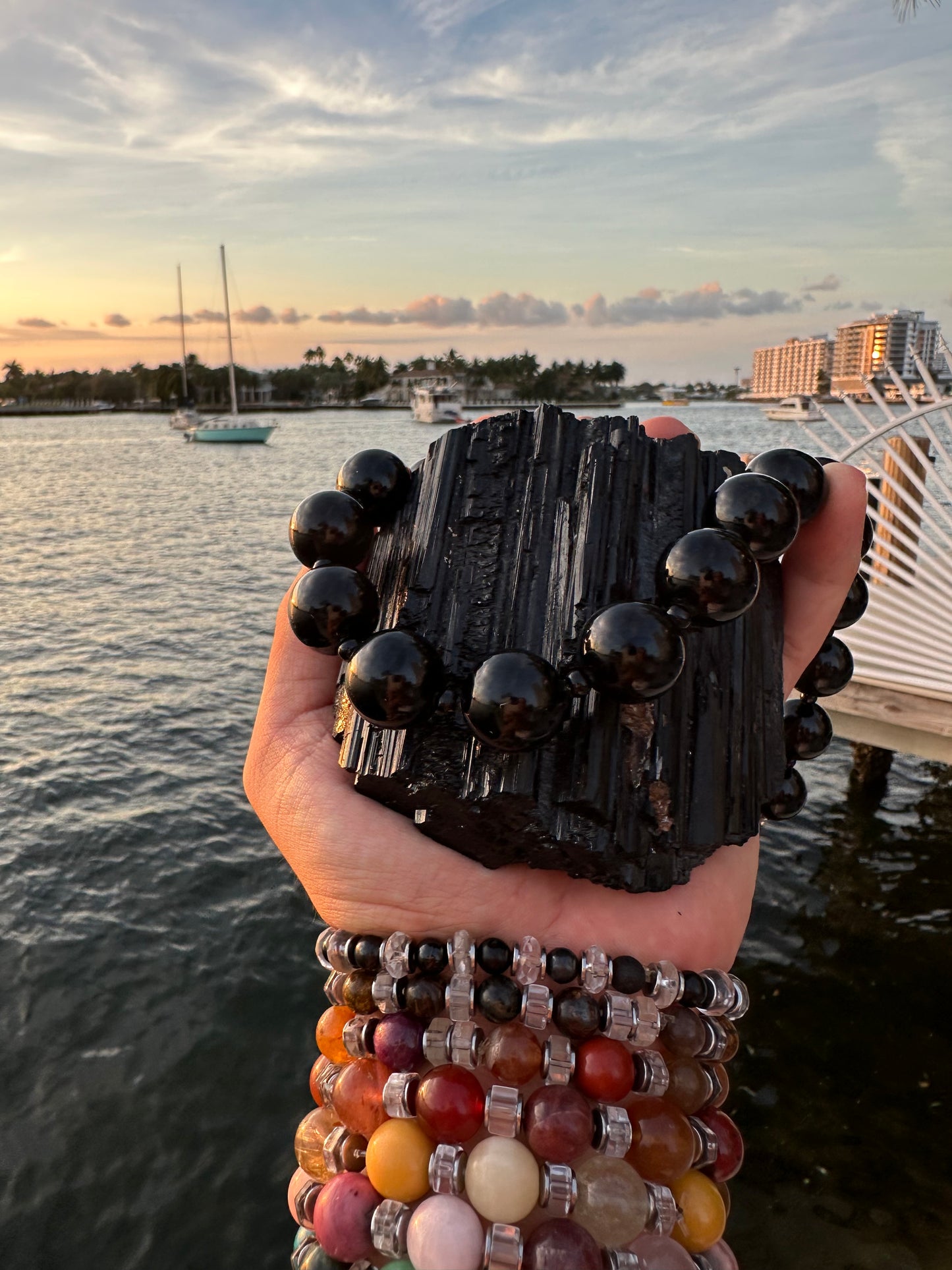 Black Tourmaline Protection Necklace - World's Best Quality & Made To Last (18MM)