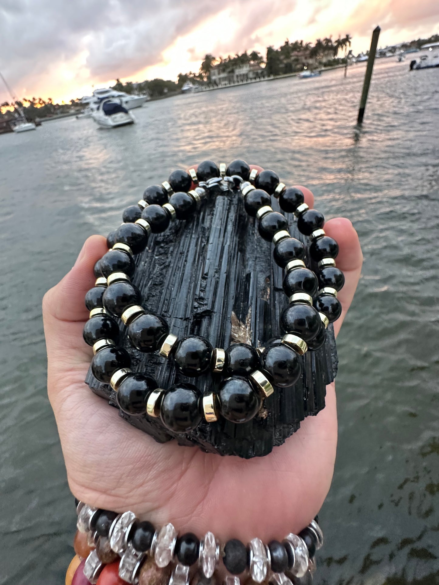 Black Tourmaline Protection Necklace - World's Best Quality & Made To Last (10MM)