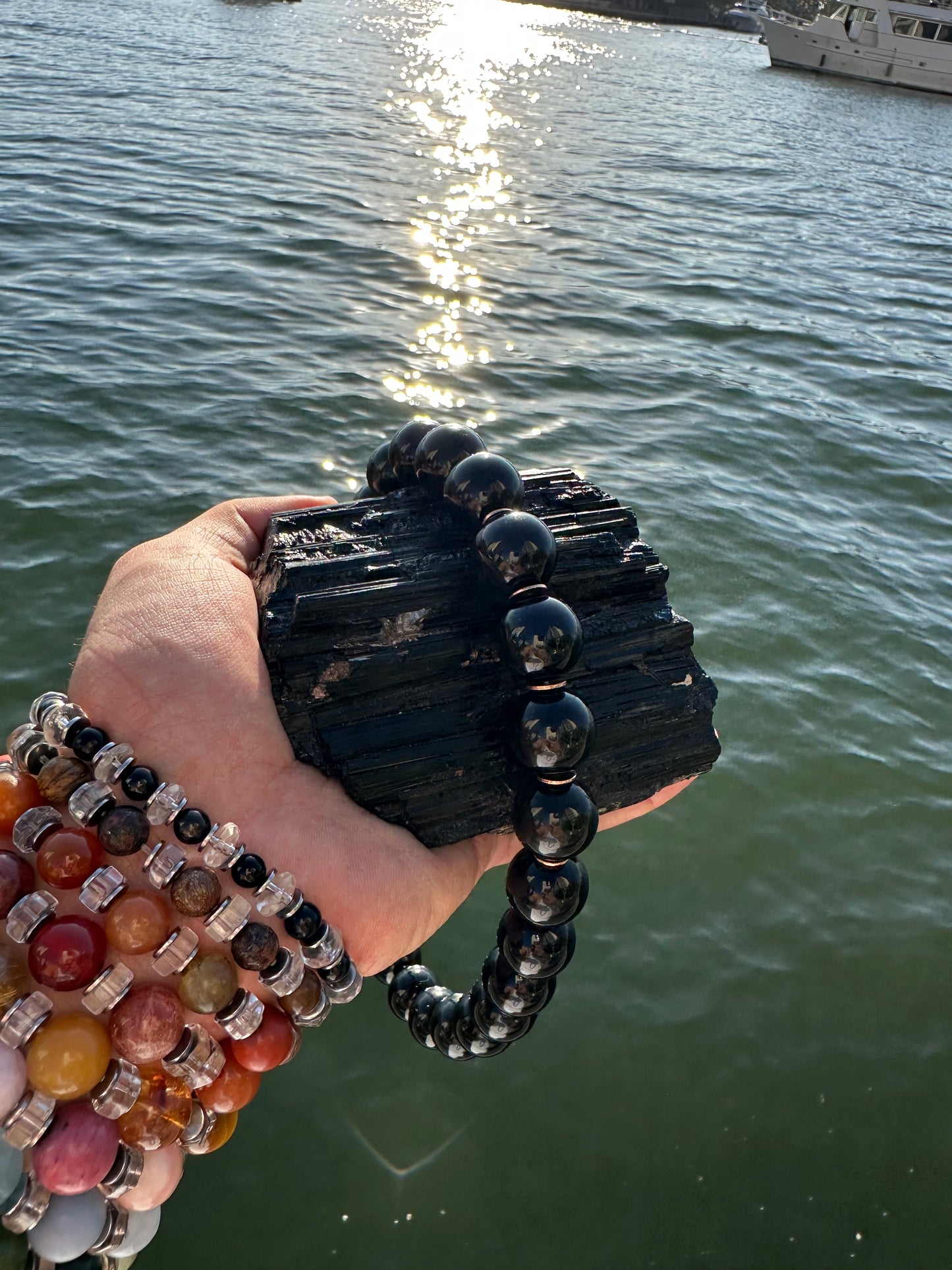 Black Tourmaline Protection Necklace - World's Best Quality & Made To Last (18MM)