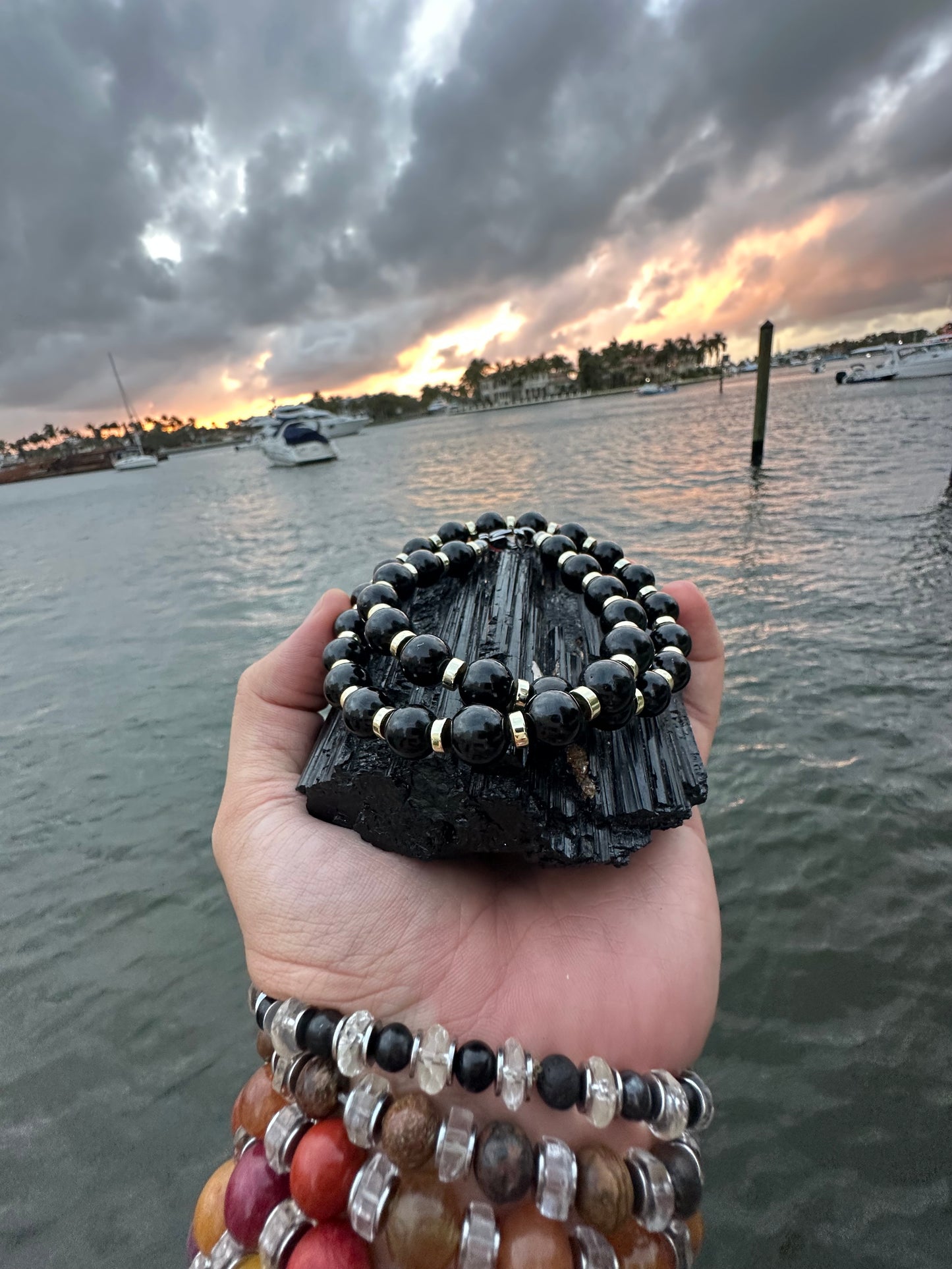 Black Tourmaline Protection Necklace - World's Best Quality & Made To Last (10MM)