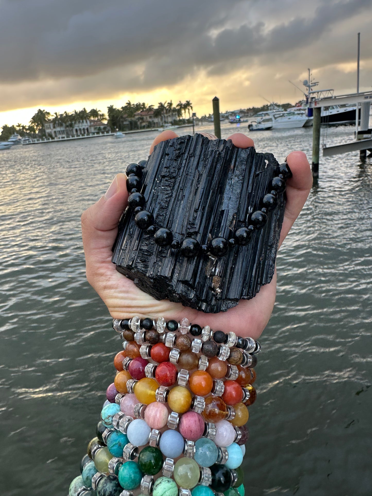 Black Tourmaline Protection Necklace - World's Best Quality & Made To Last (10MM)