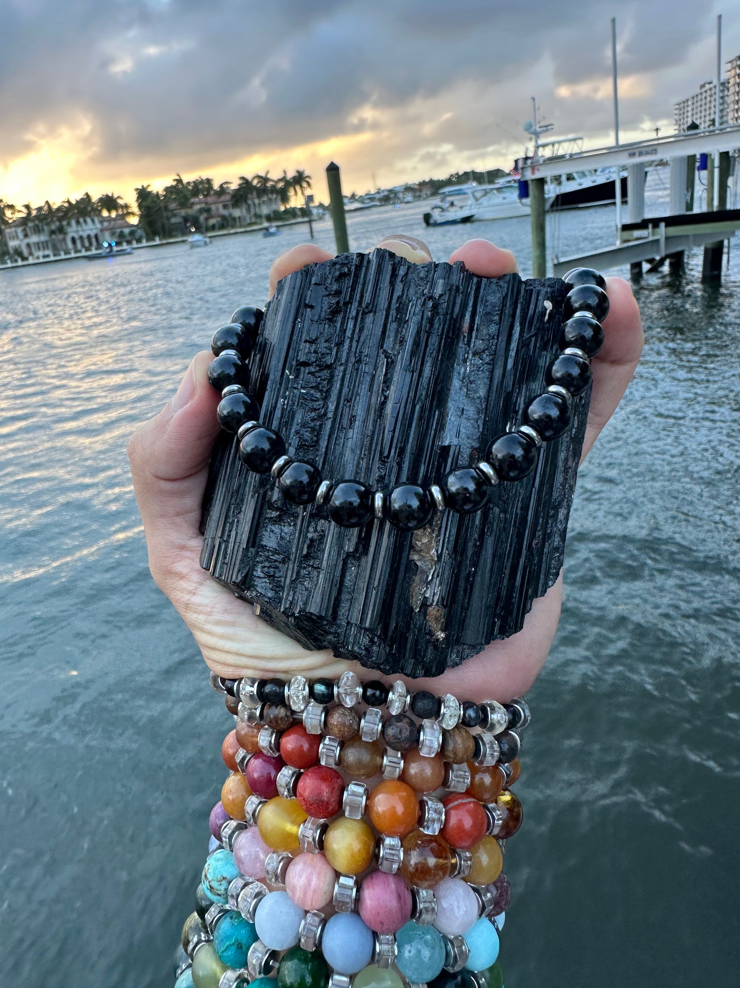 Black Tourmaline Protection Necklace - World's Best Quality & Made To Last (10MM)