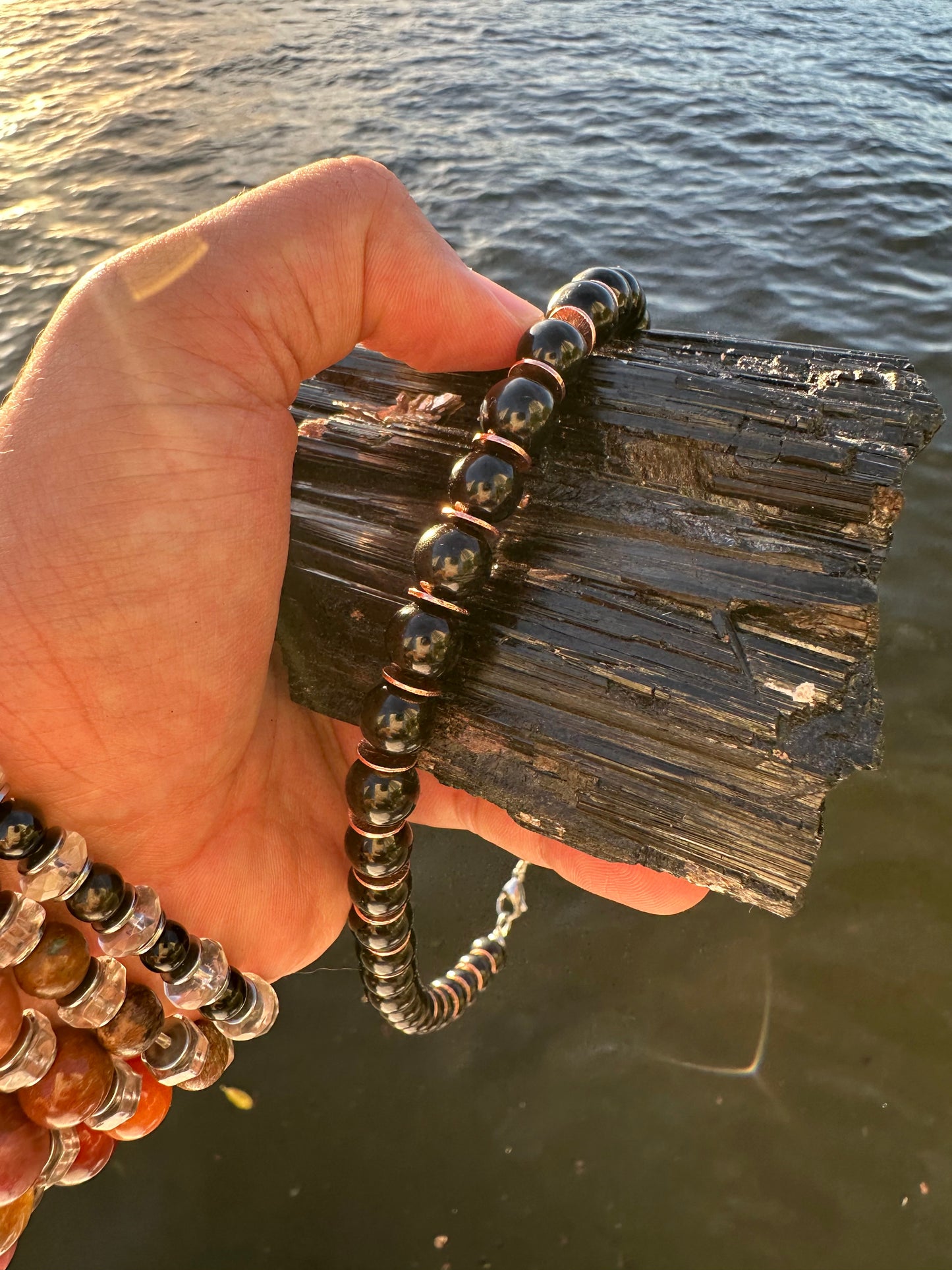 Black Tourmaline Protection Necklace - World's Best Quality & Made To Last (10MM)