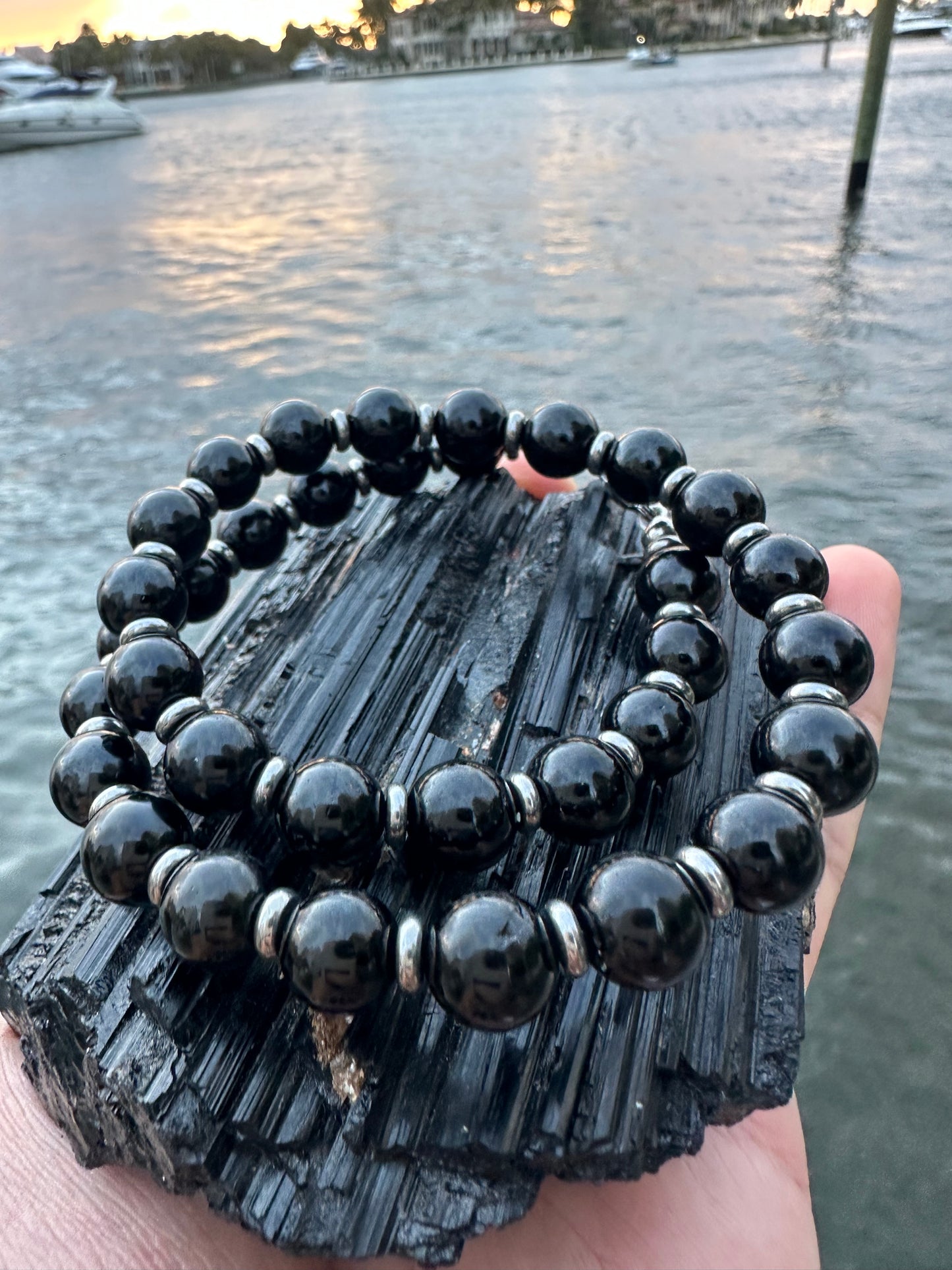 Black Tourmaline Protection Necklace - World's Best Quality & Made To Last (10MM)