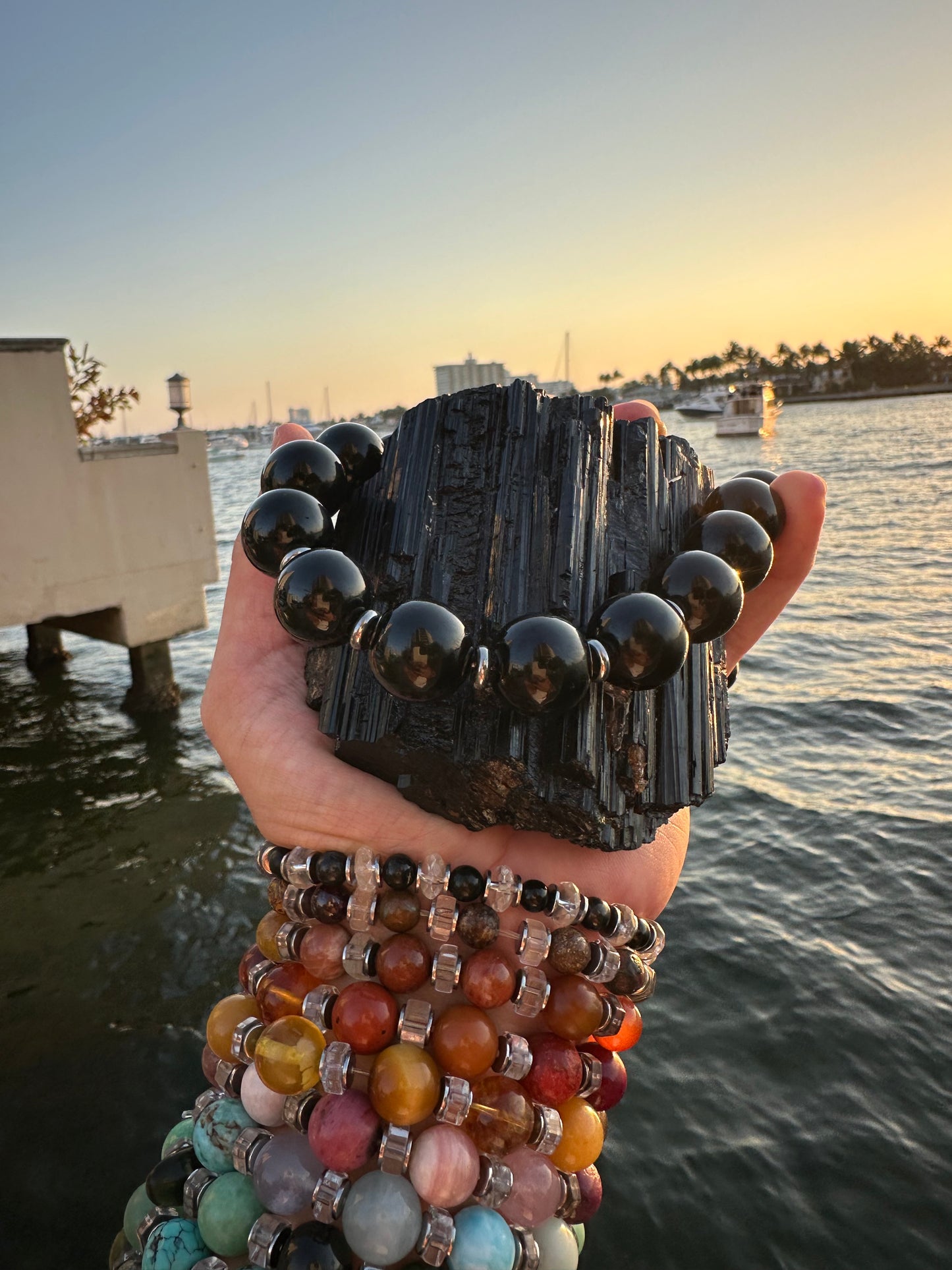 Black Tourmaline Protection Necklace - World's Best Quality & Made To Last (18MM)