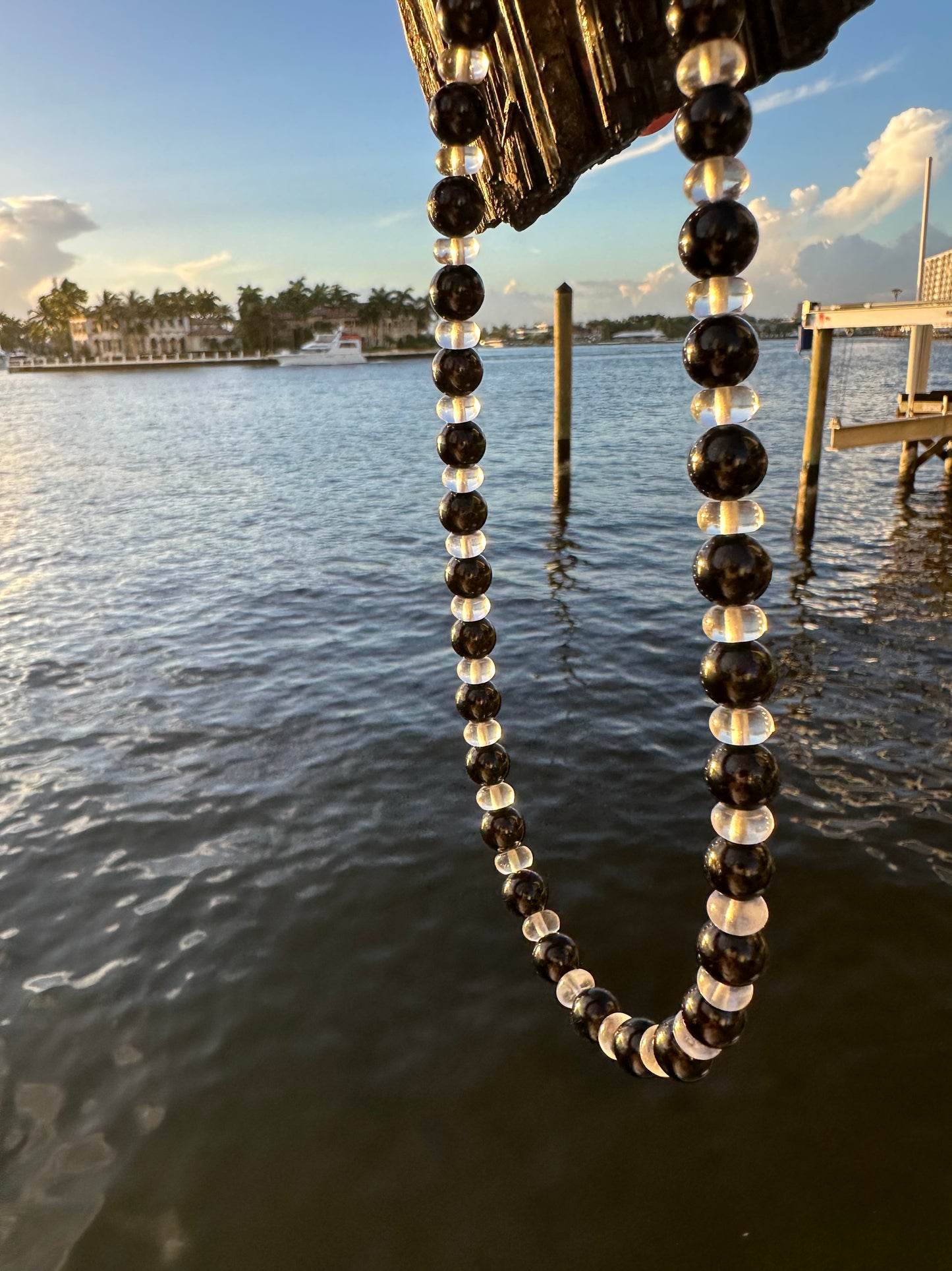 Black Tourmaline Protection Necklace - World's Best Quality & Made To Last (10MM)