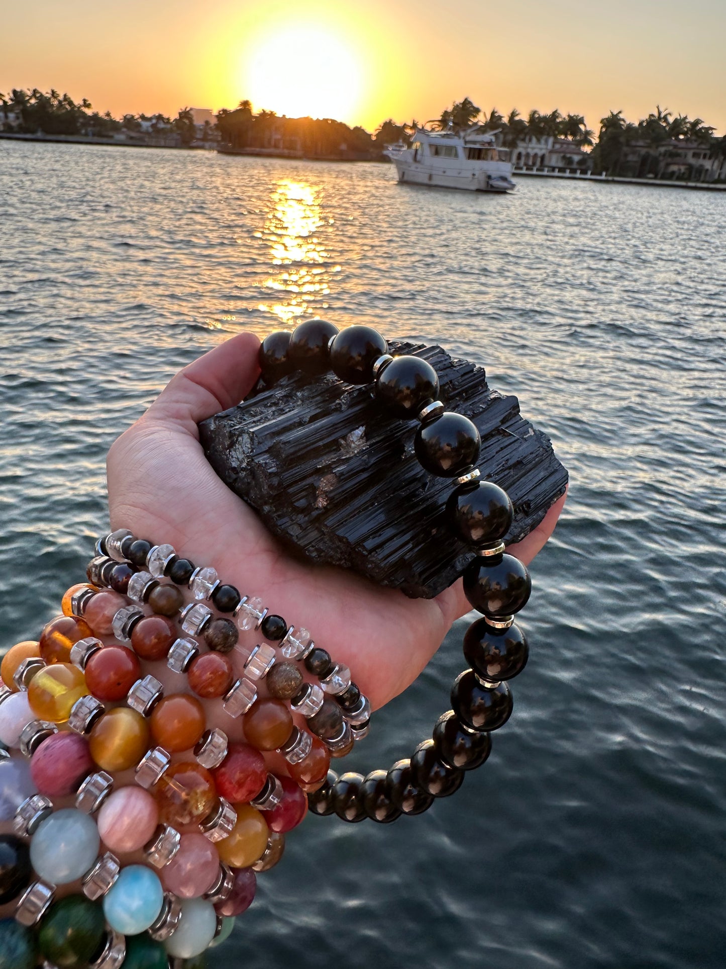 Black Tourmaline Protection Necklace - World's Best Quality & Made To Last (18MM)