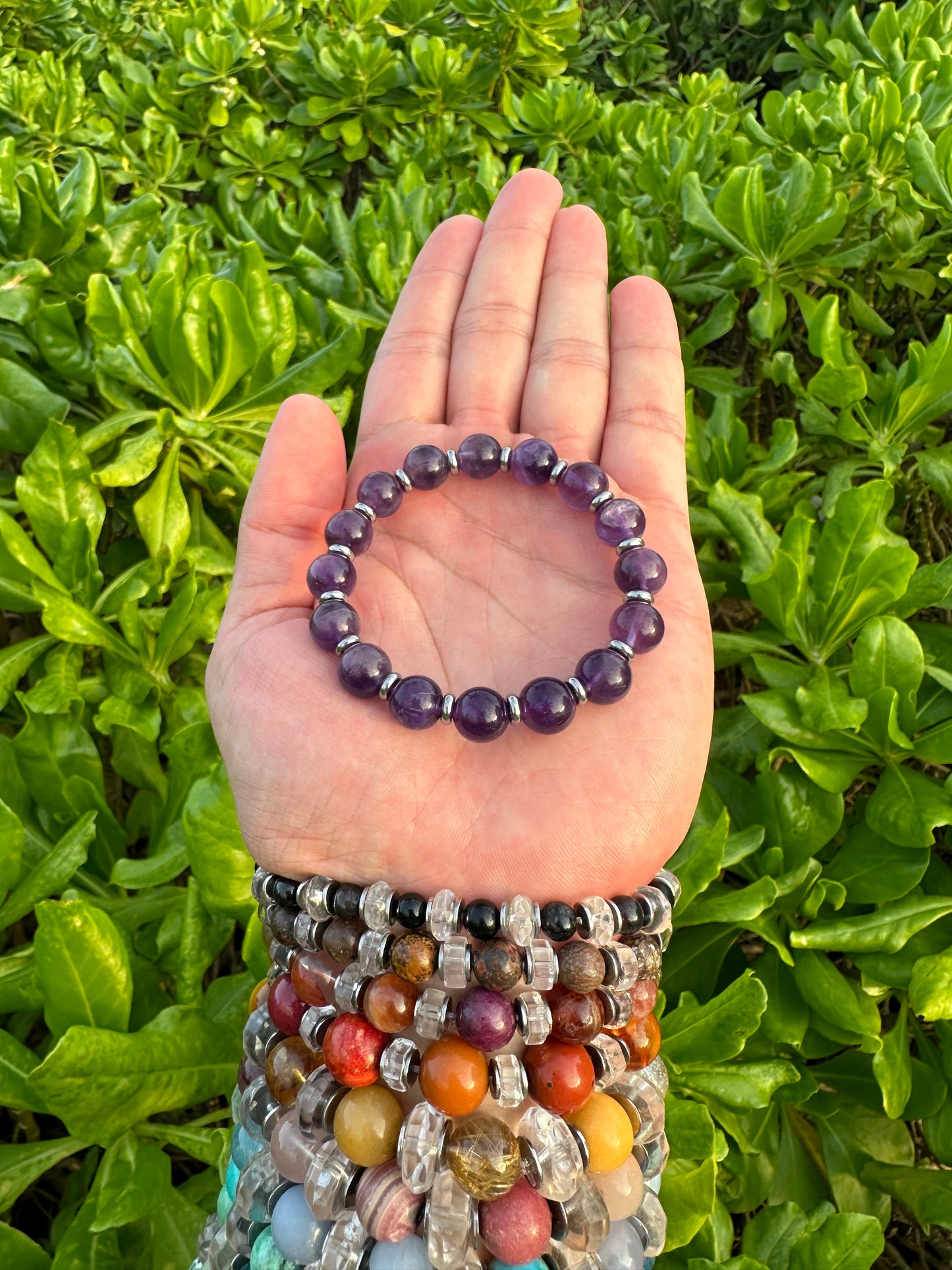 Luxury Amethyst Bracelet Silver Design - World's Best Quality & Made To Last