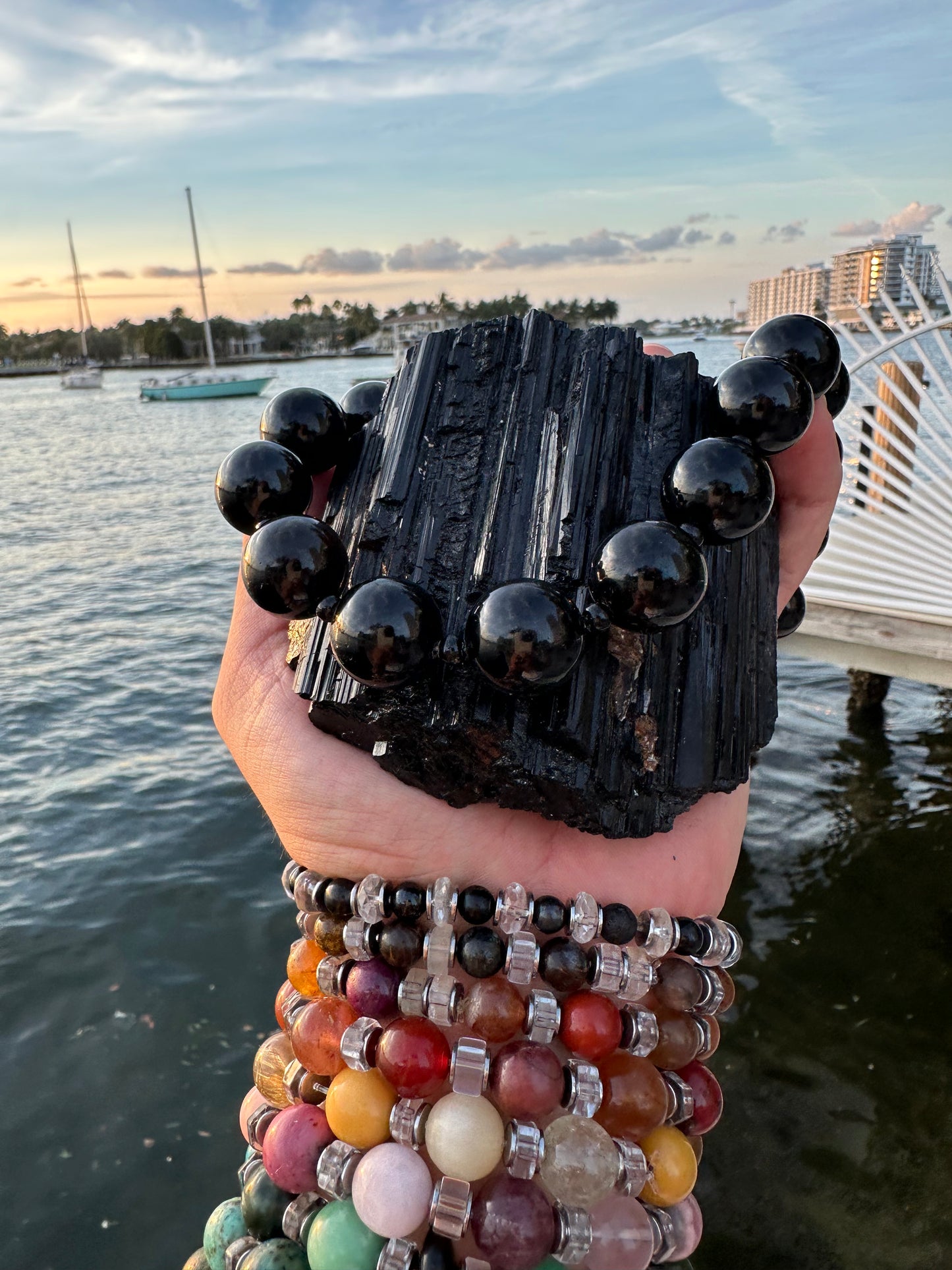 Black Tourmaline Protection Necklace - World's Best Quality & Made To Last (18MM)