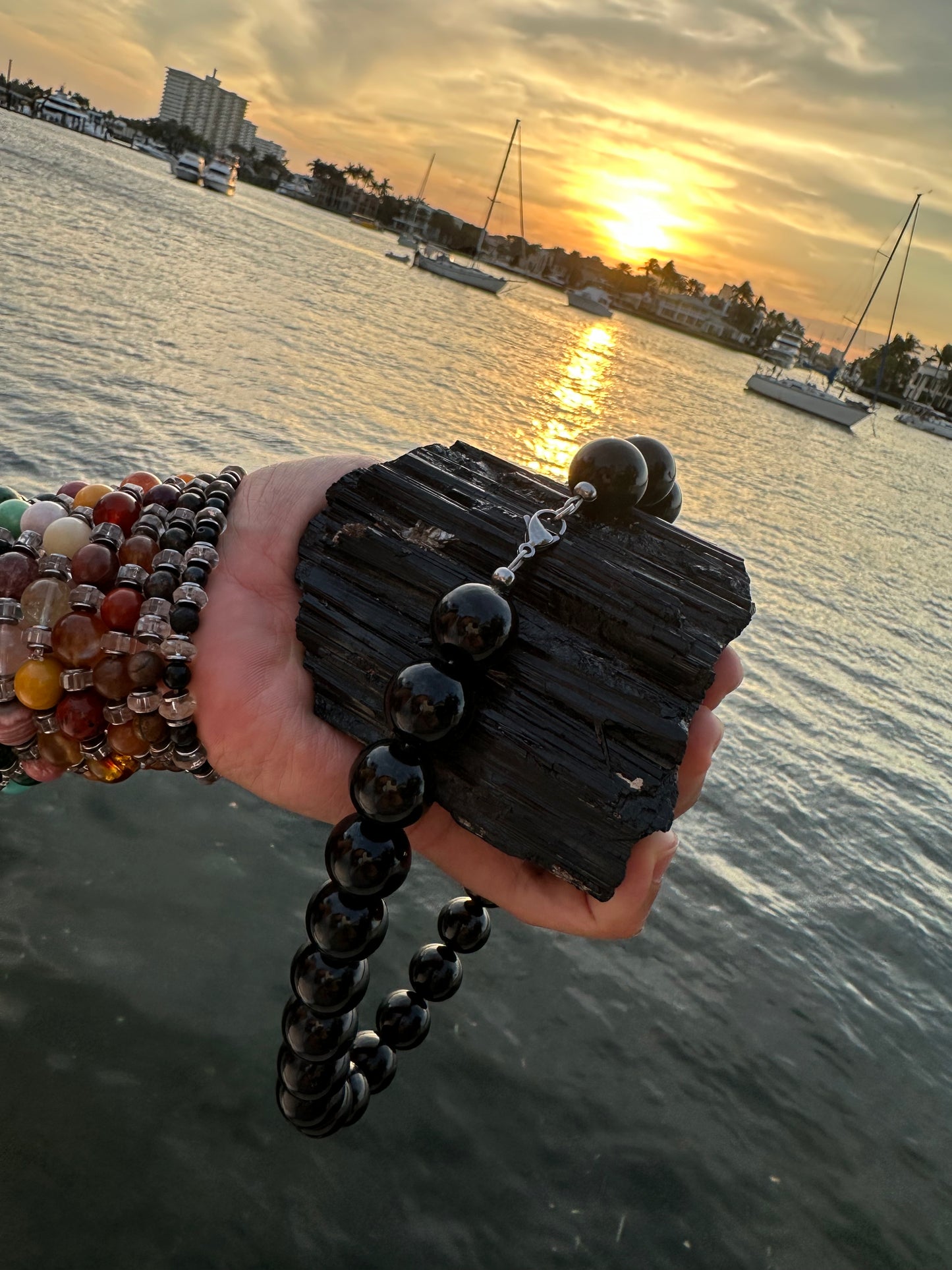 Black Tourmaline Protection Necklace - World's Best Quality & Made To Last (18MM)