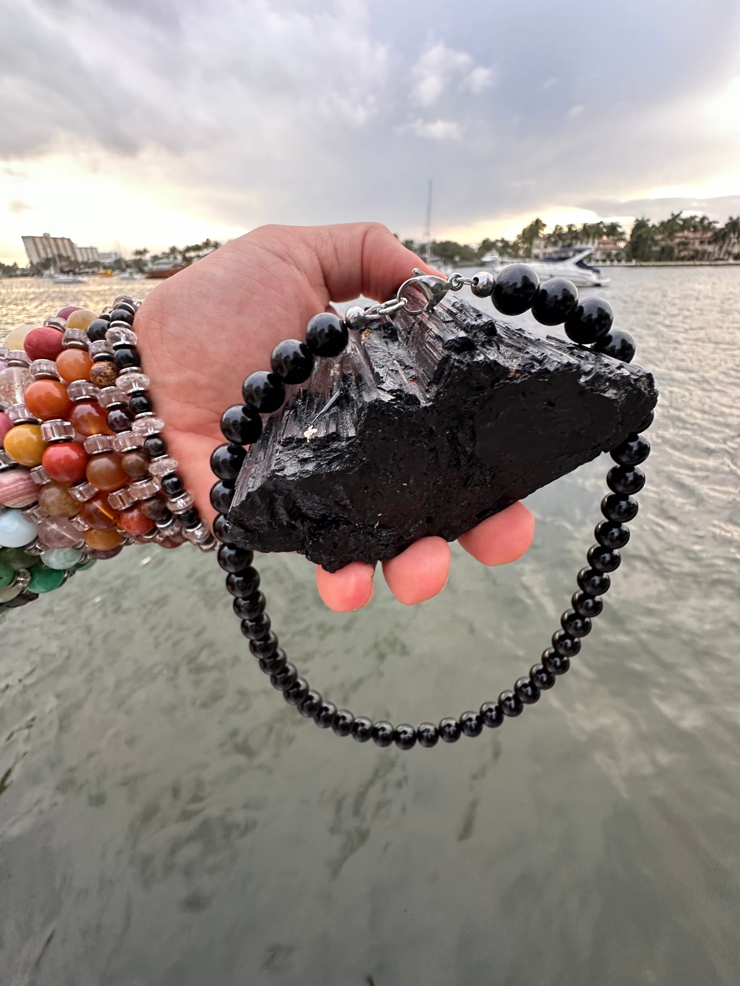 Black Tourmaline Protection Necklace - World's Best Quality & Made To Last (10MM)