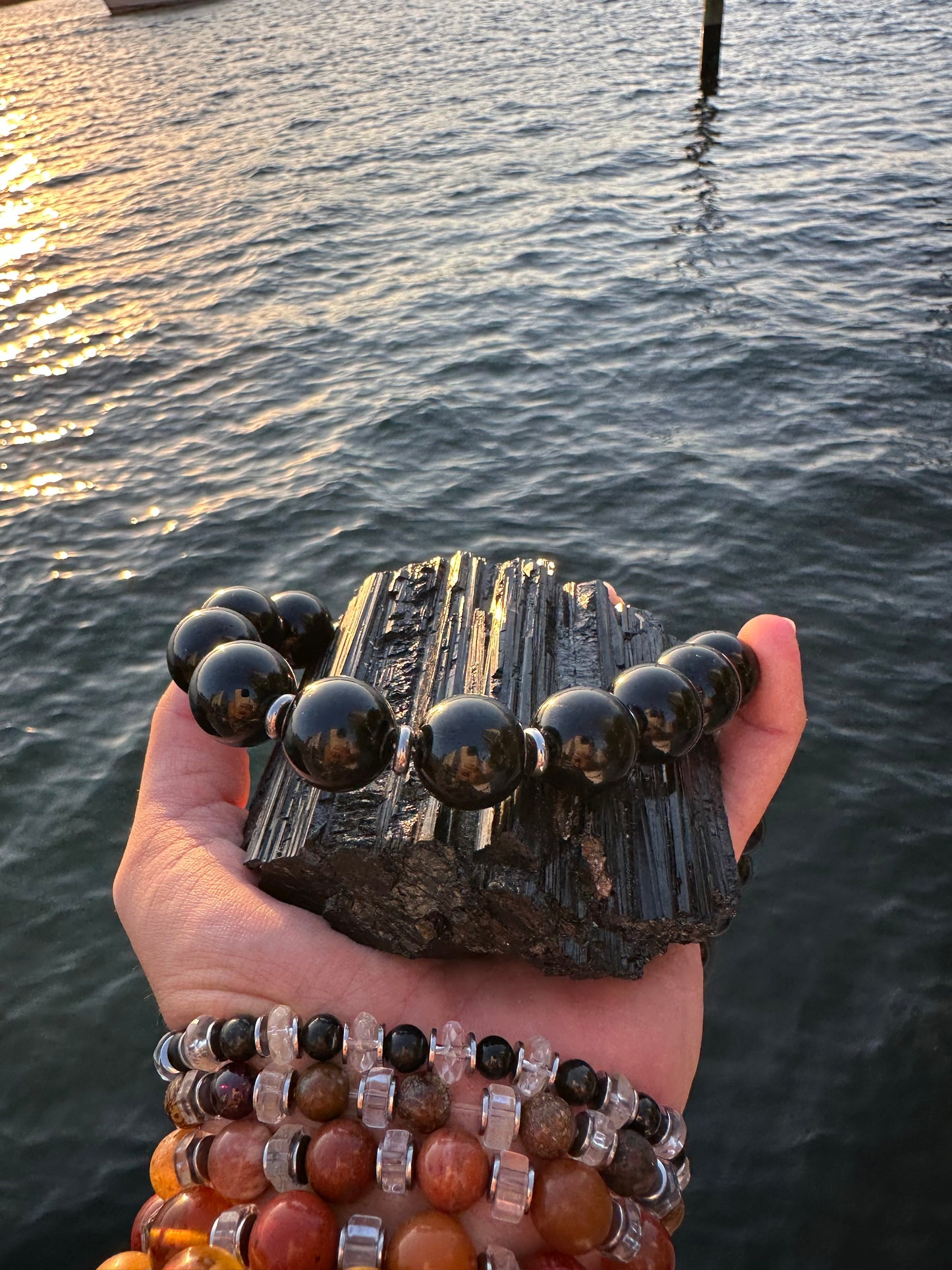 Black Tourmaline Protection Necklace - World's Best Quality & Made To Last (18MM)