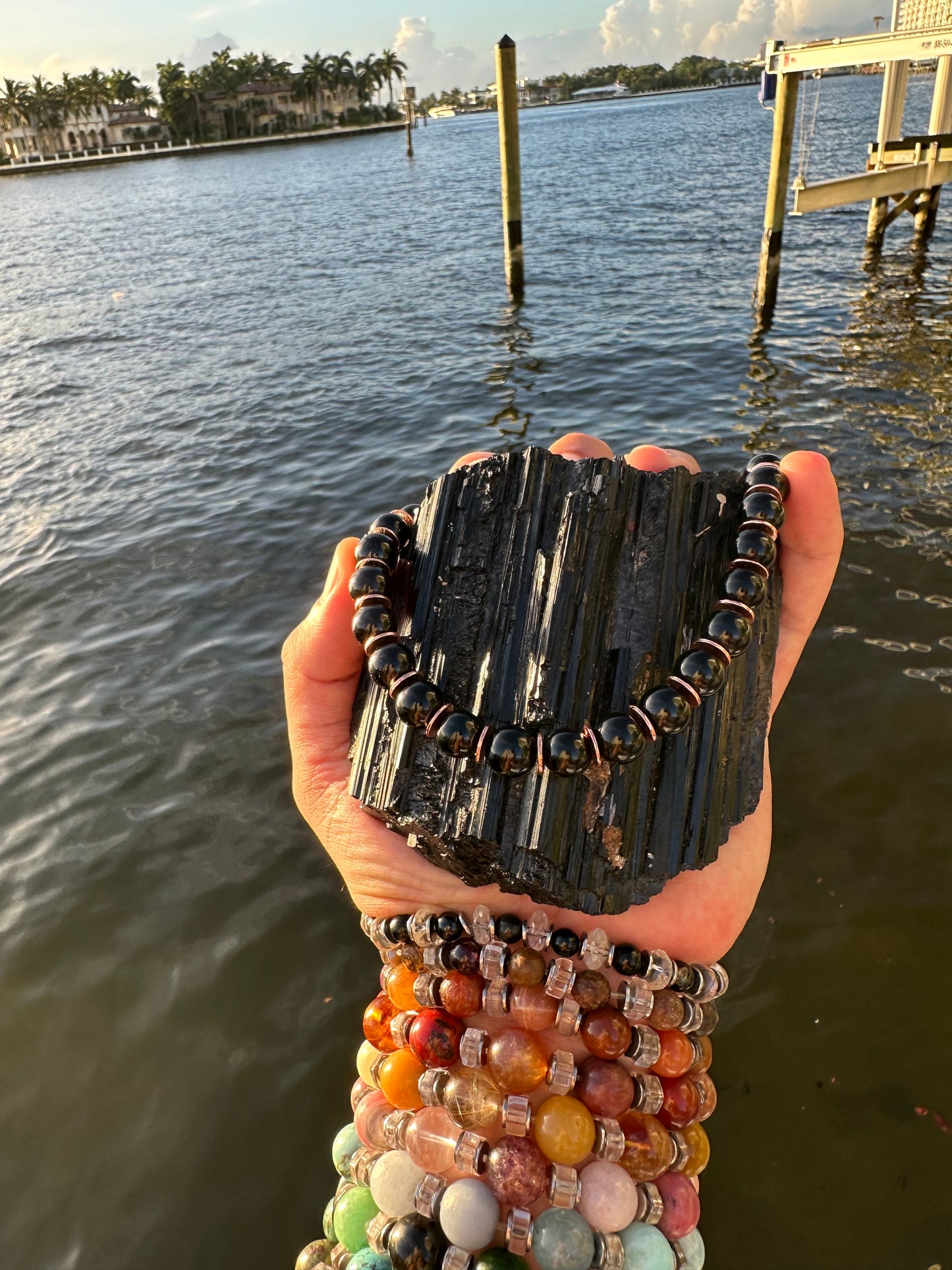 Black Tourmaline Protection Necklace - World's Best Quality & Made To Last (10MM)