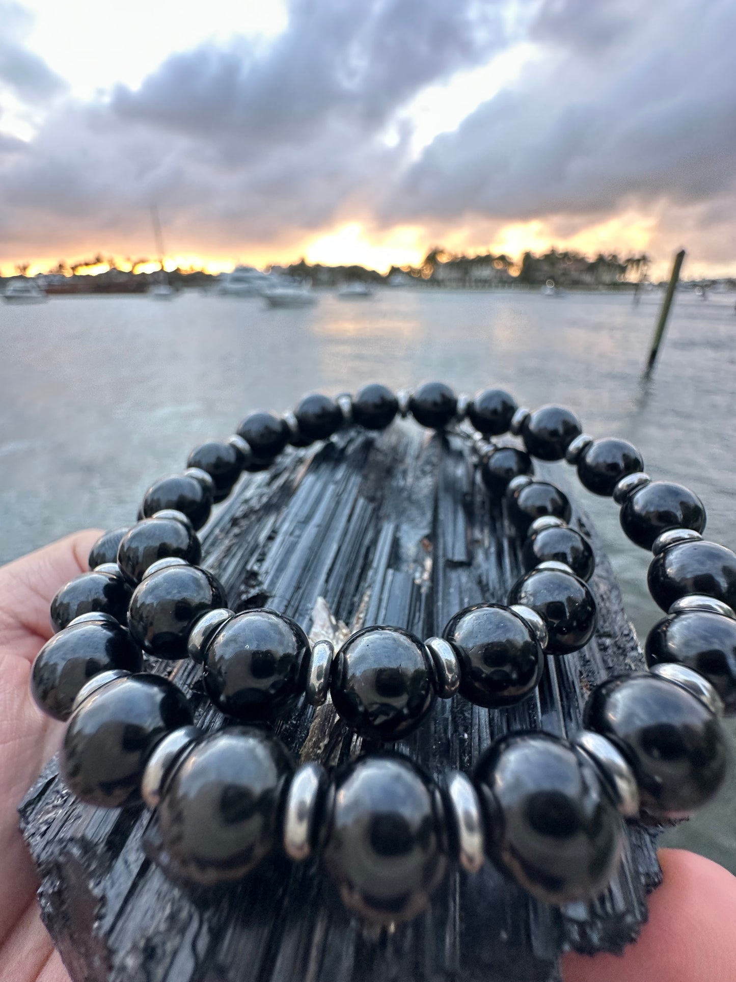 Black Tourmaline Protection Necklace - World's Best Quality & Made To Last (10MM)