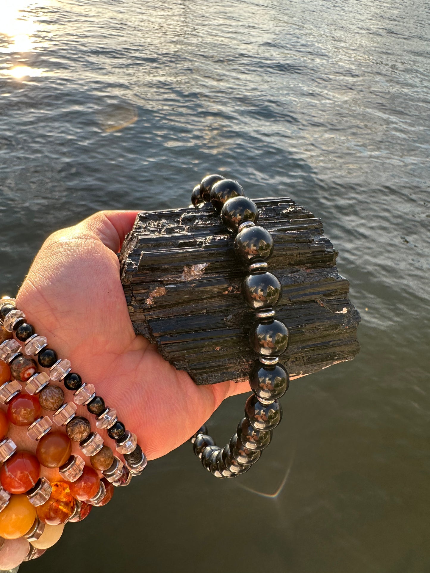 Black Tourmaline Protection Necklace - World's Best Quality & Made To Last (16MM)