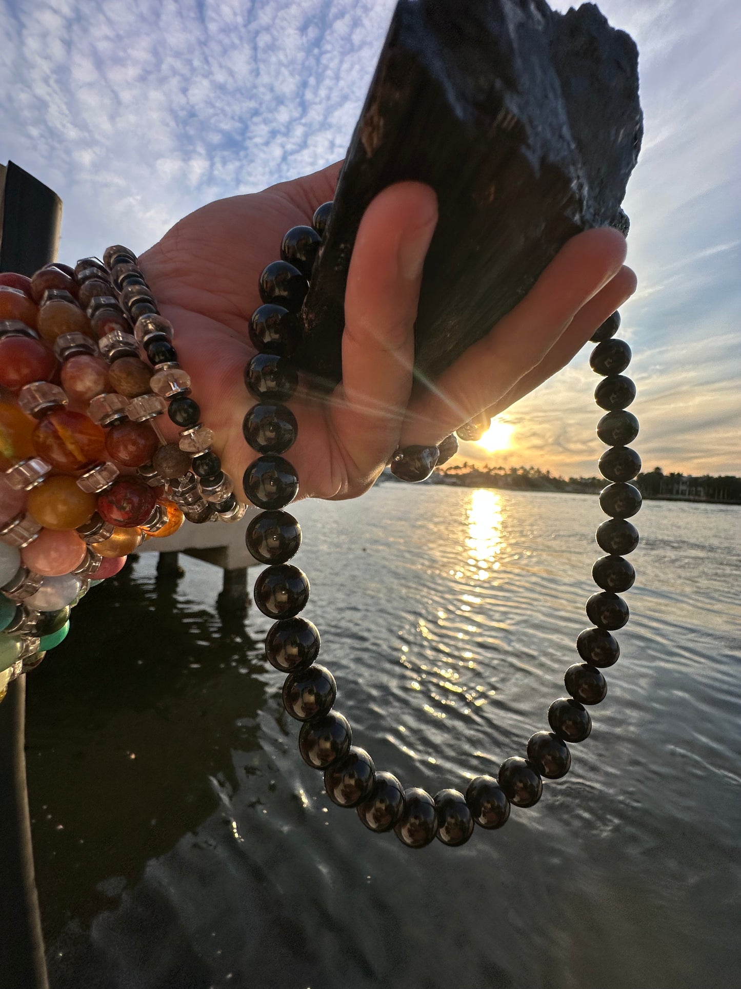 Black Tourmaline Protection Necklace - World's Best Quality & Made To Last (12MM)