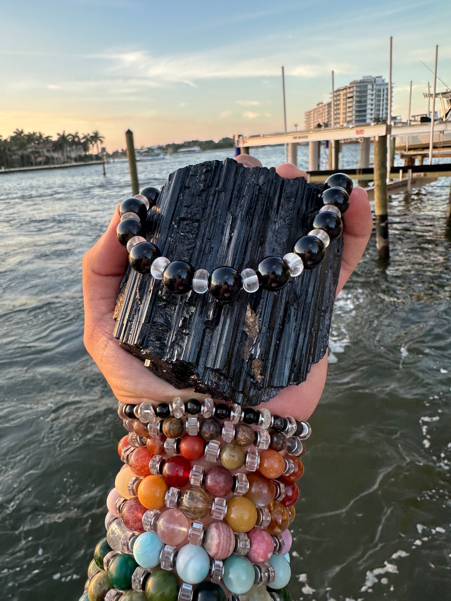 Black Tourmaline Protection Necklace - World's Best Quality & Made To Last (12MM)