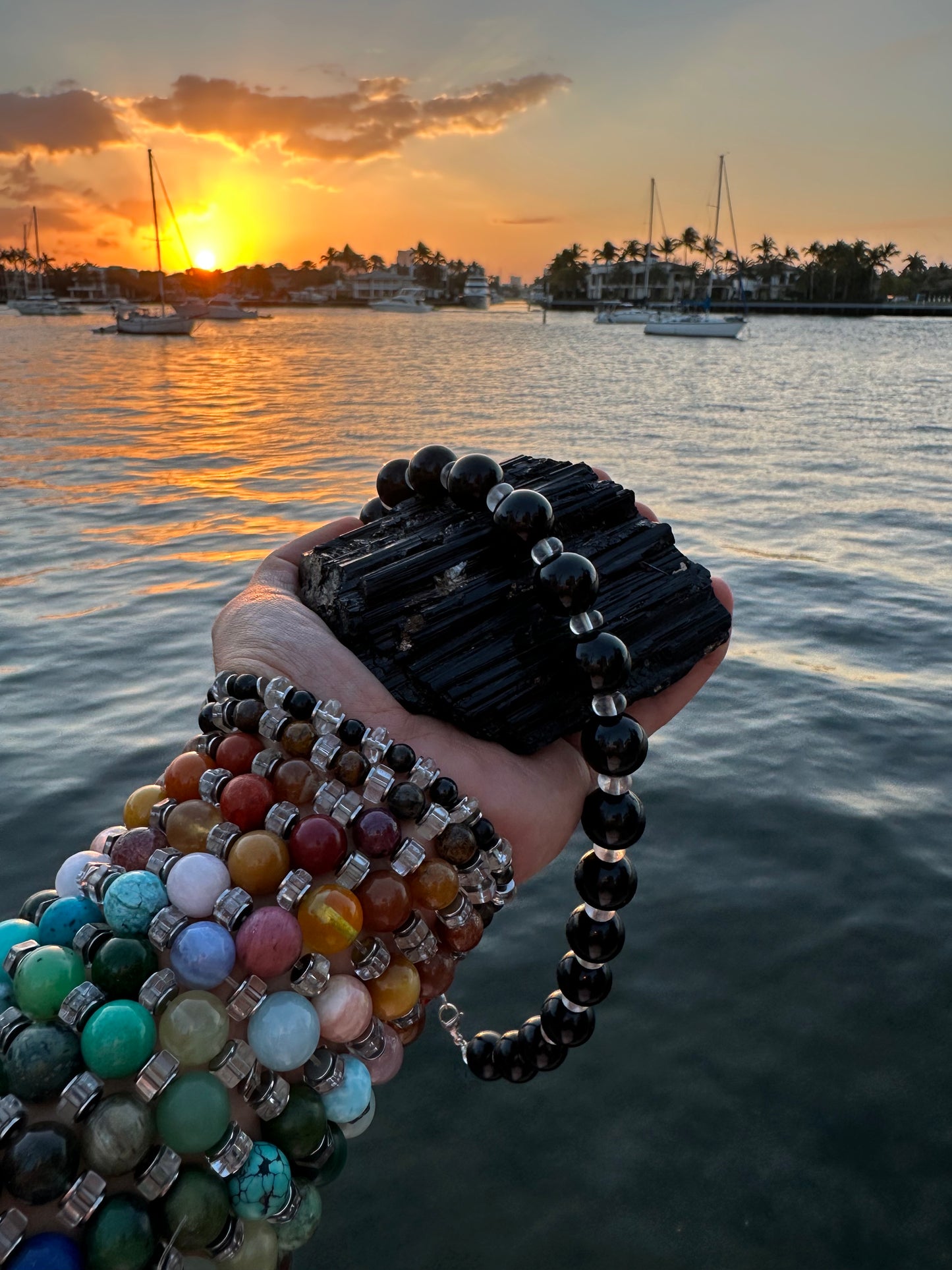 Black Tourmaline Protection Necklace - World's Best Quality & Made To Last (16MM)