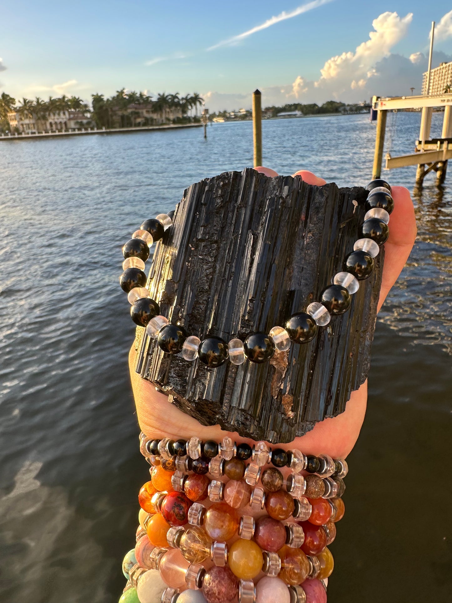 Black Tourmaline Protection Necklace - World's Best Quality & Made To Last (10MM)