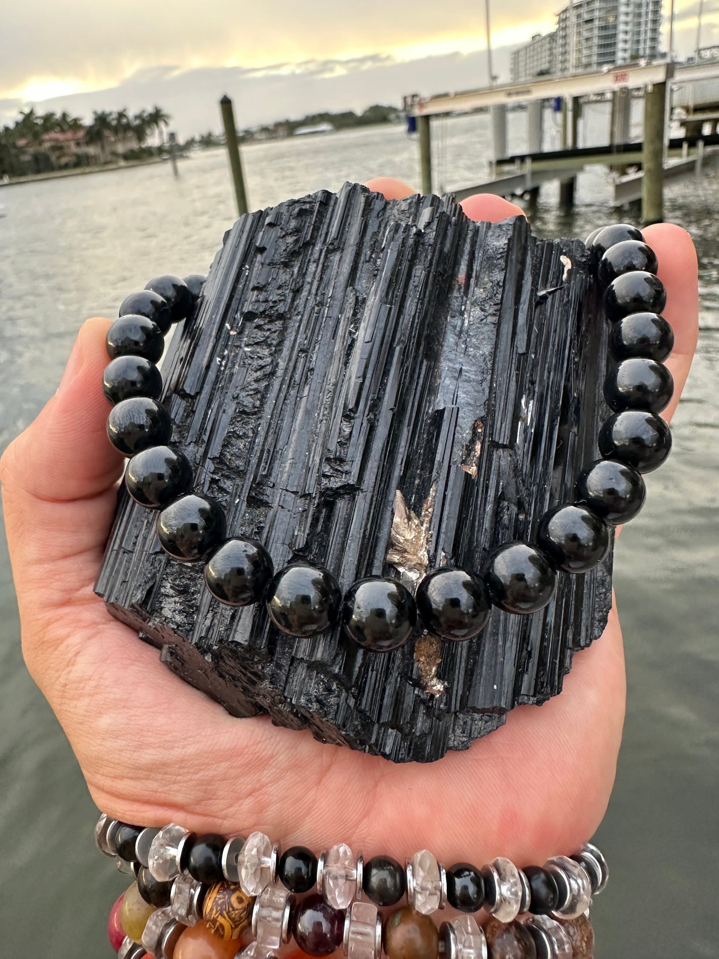 Black Tourmaline Protection Necklace - World's Best Quality & Made To Last (10MM)