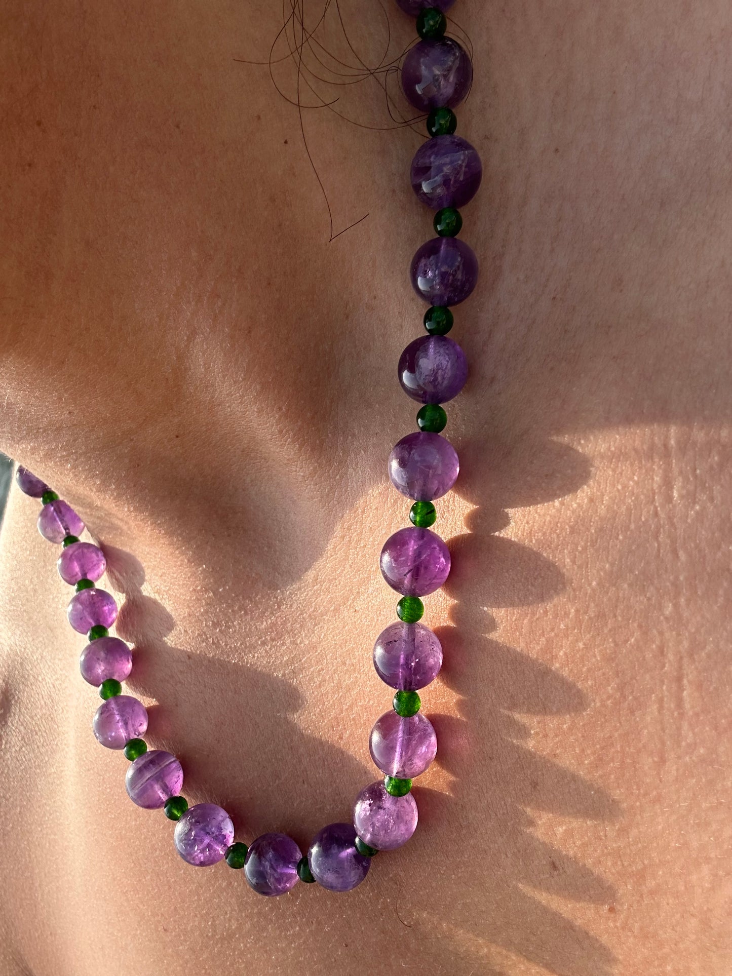 Luxury Amethyst-Jade Pure Gemstone Chain - World's Best Quality & Made To Last