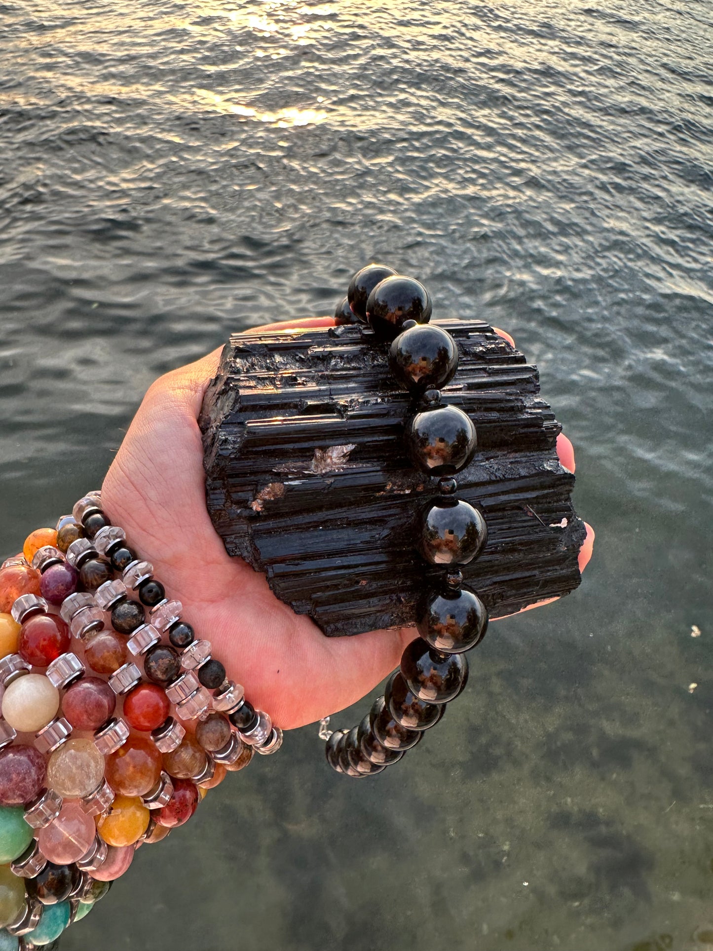 Black Tourmaline Protection Necklace - World's Best Quality & Made To Last (18MM)