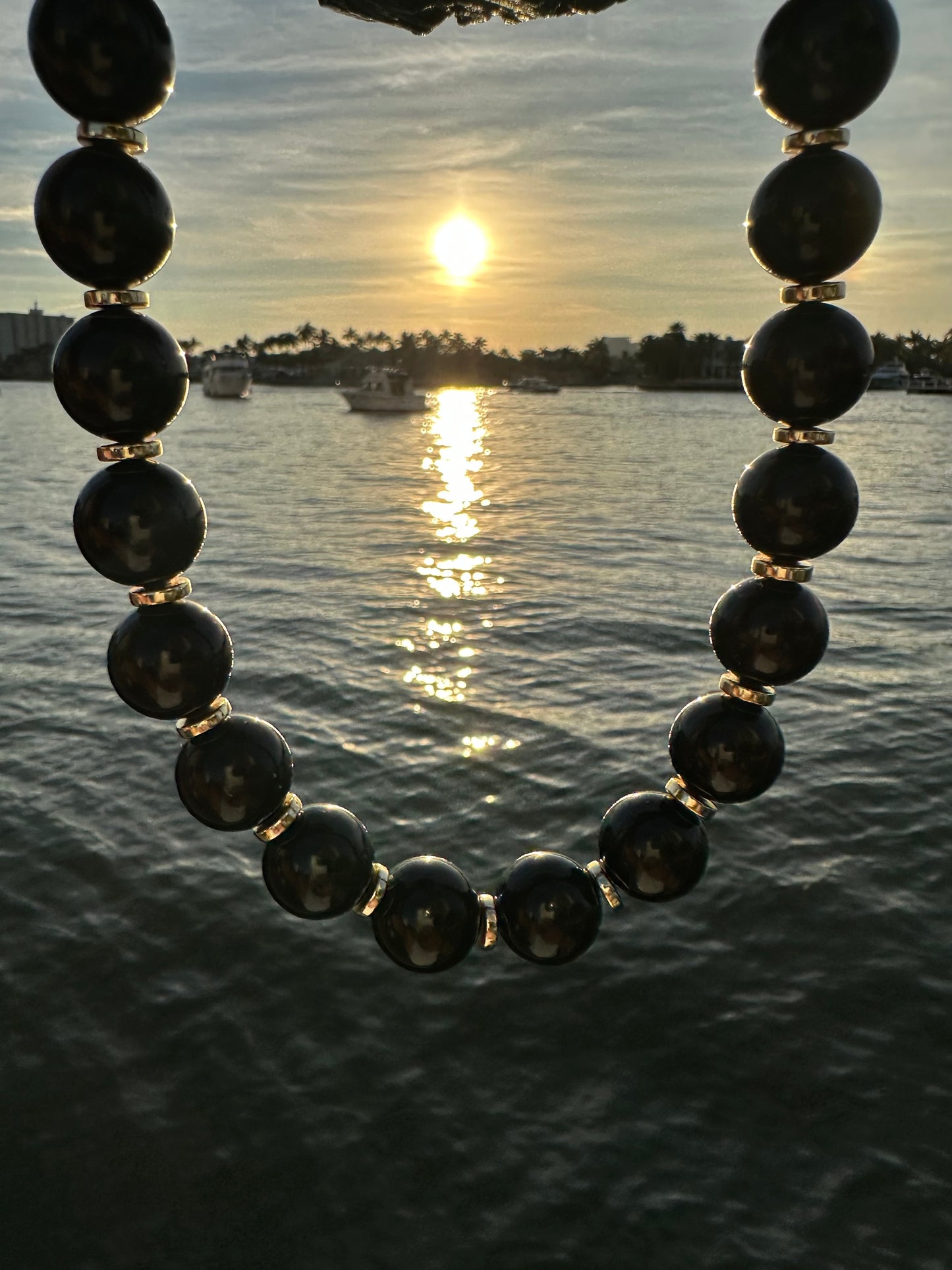 Black Tourmaline Protection Necklace - World's Best Quality & Made To Last (16MM)