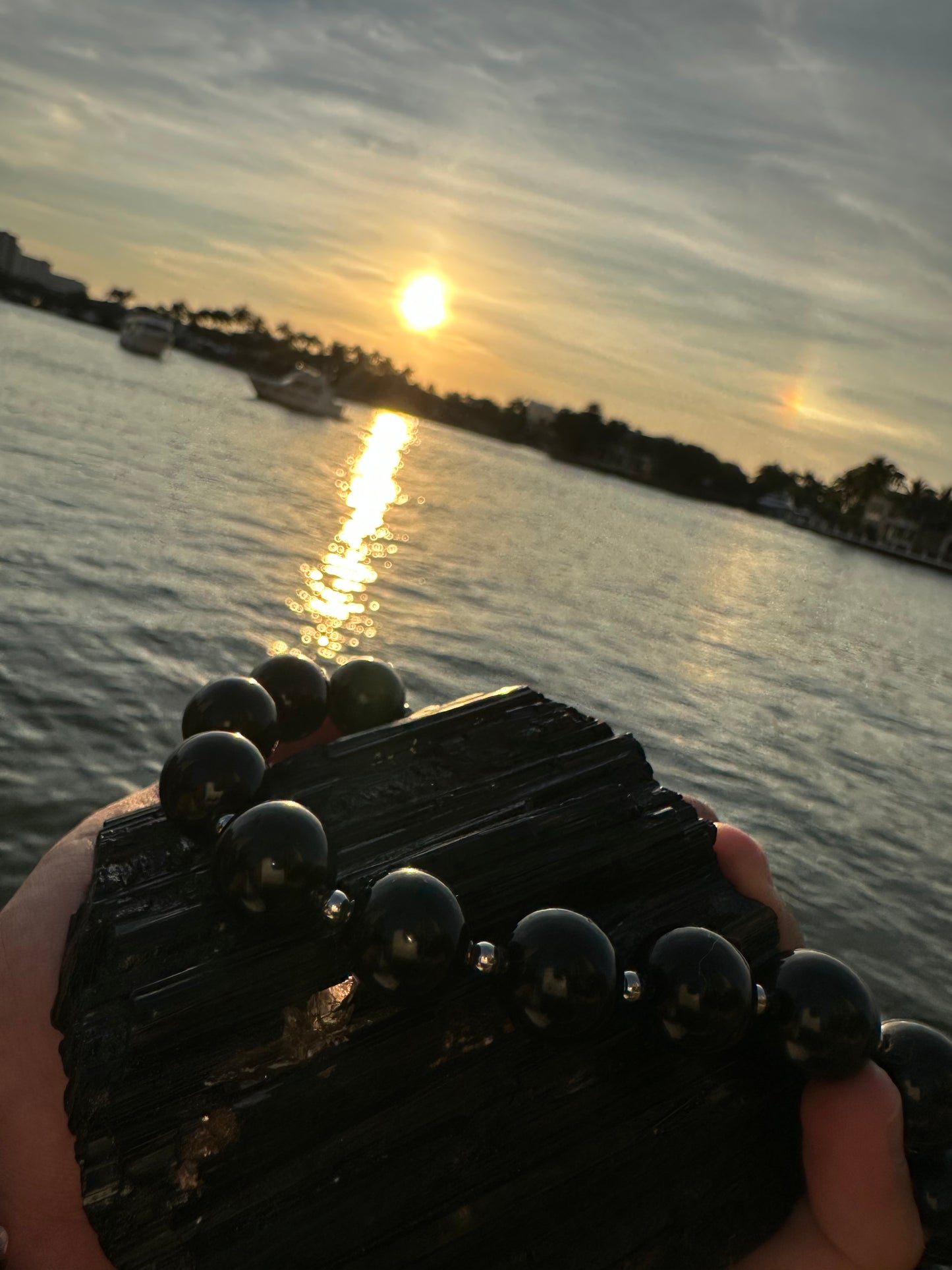 Black Tourmaline Protection Necklace - World's Best Quality & Made To Last (16MM)