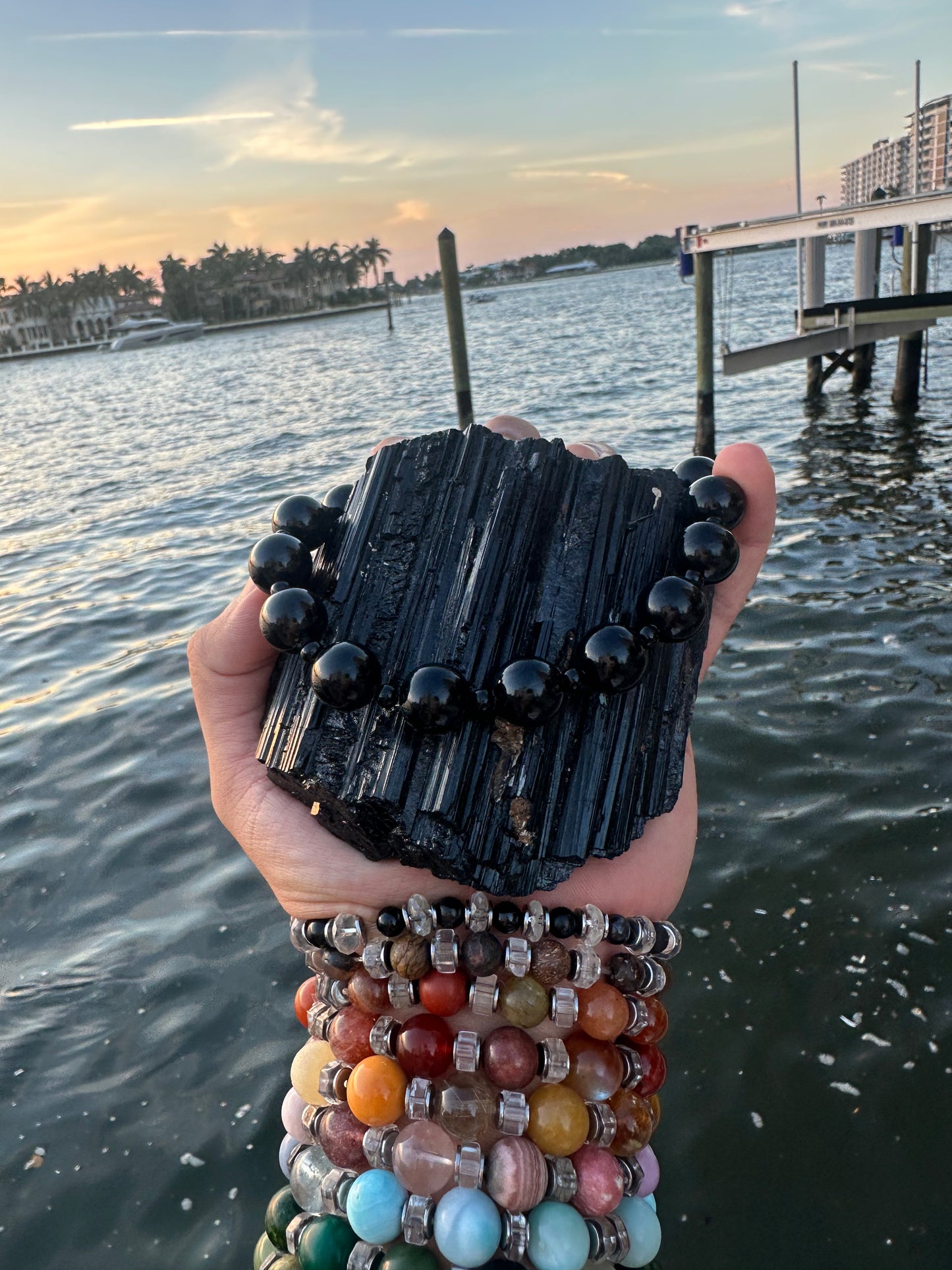 Black Tourmaline Protection Necklace - World's Best Quality & Made To Last (14MM)