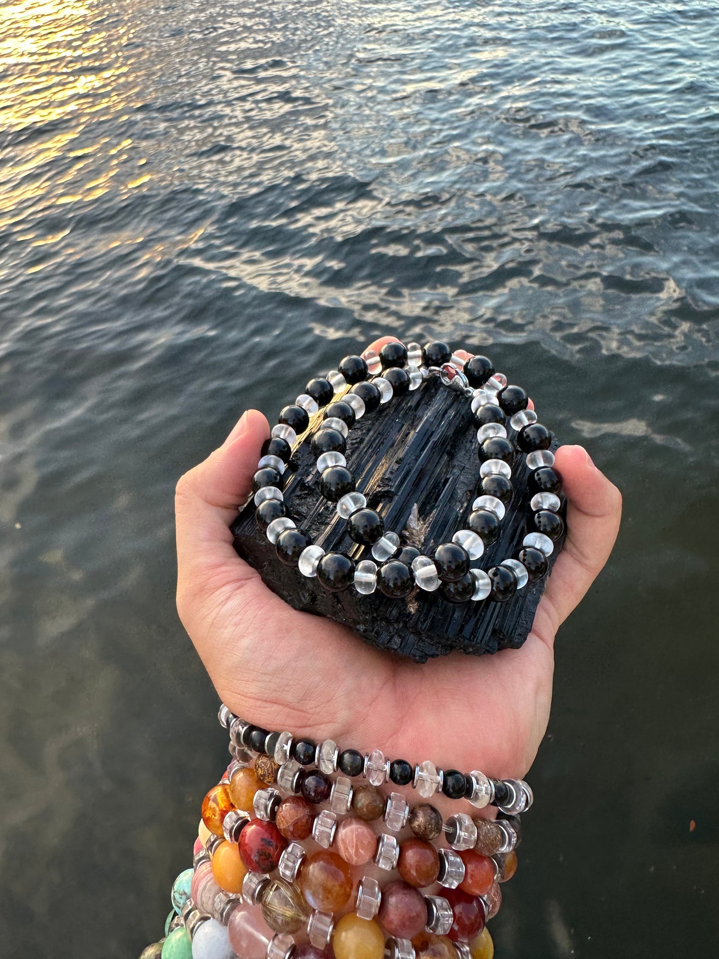 Black Tourmaline Protection Necklace - World's Best Quality & Made To Last (10MM)