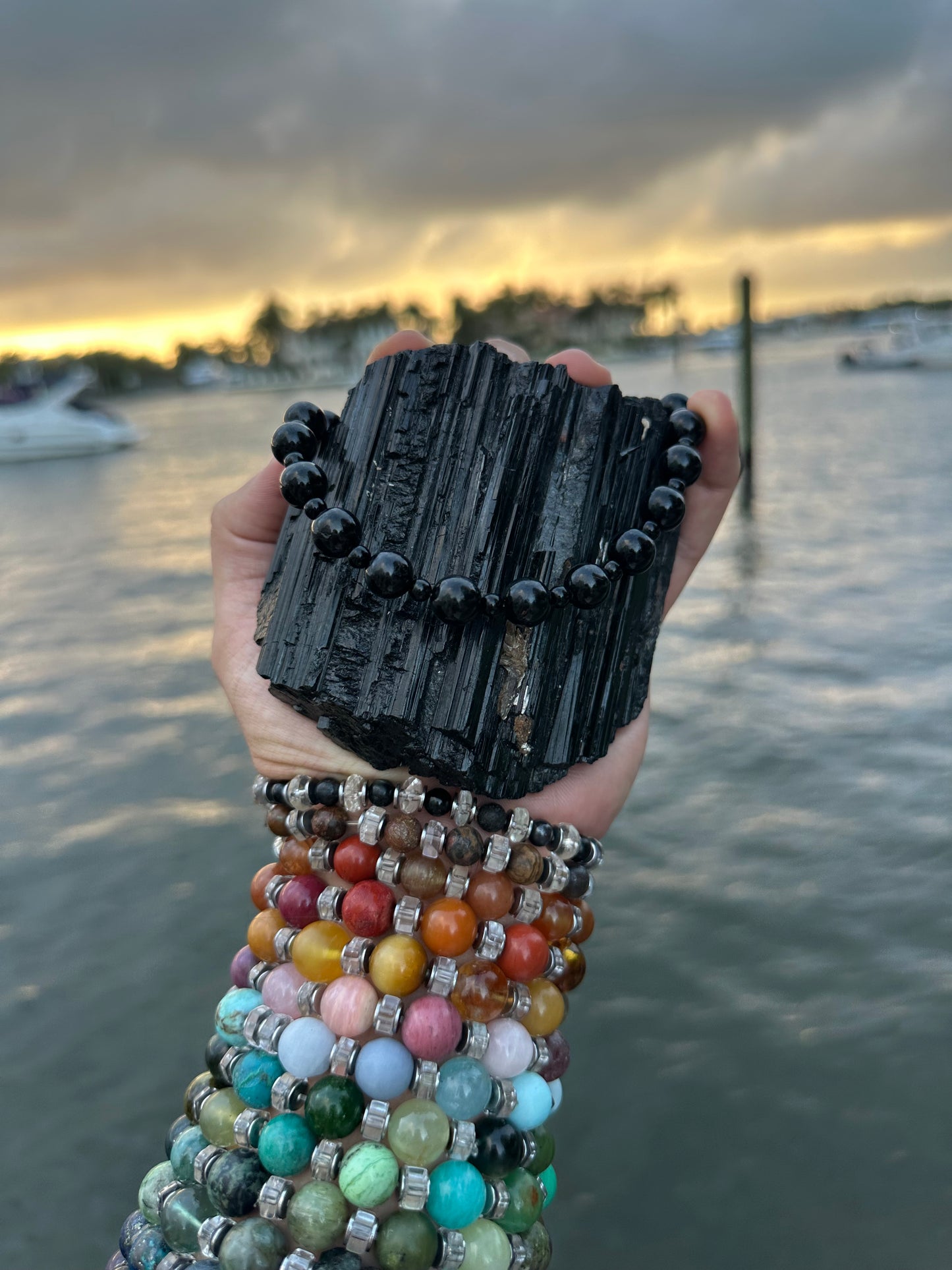 Black Tourmaline Protection Necklace - World's Best Quality & Made To Last (10MM)