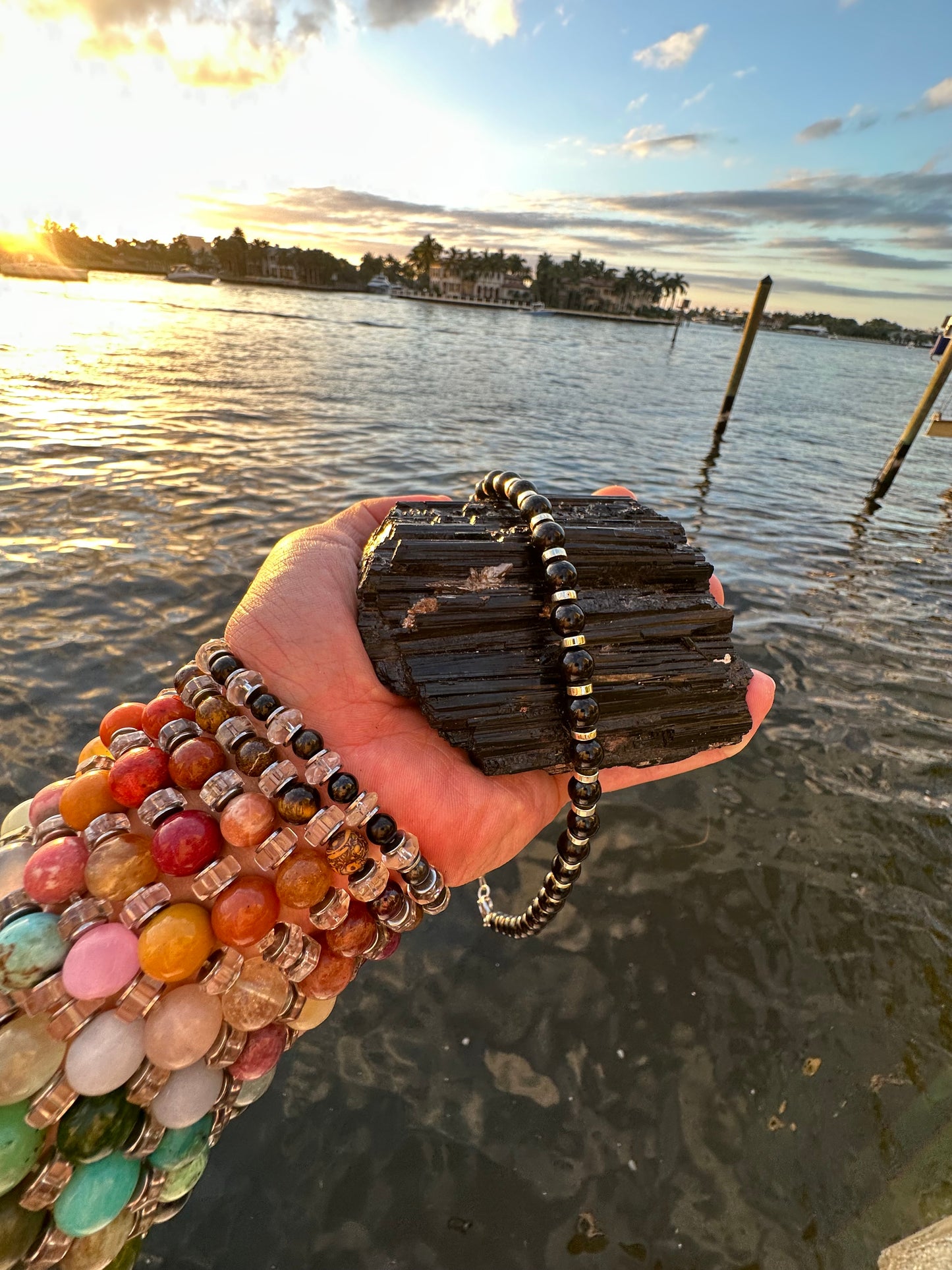 Black Tourmaline Protection Necklace - World's Best Quality & Made To Last (8MM)