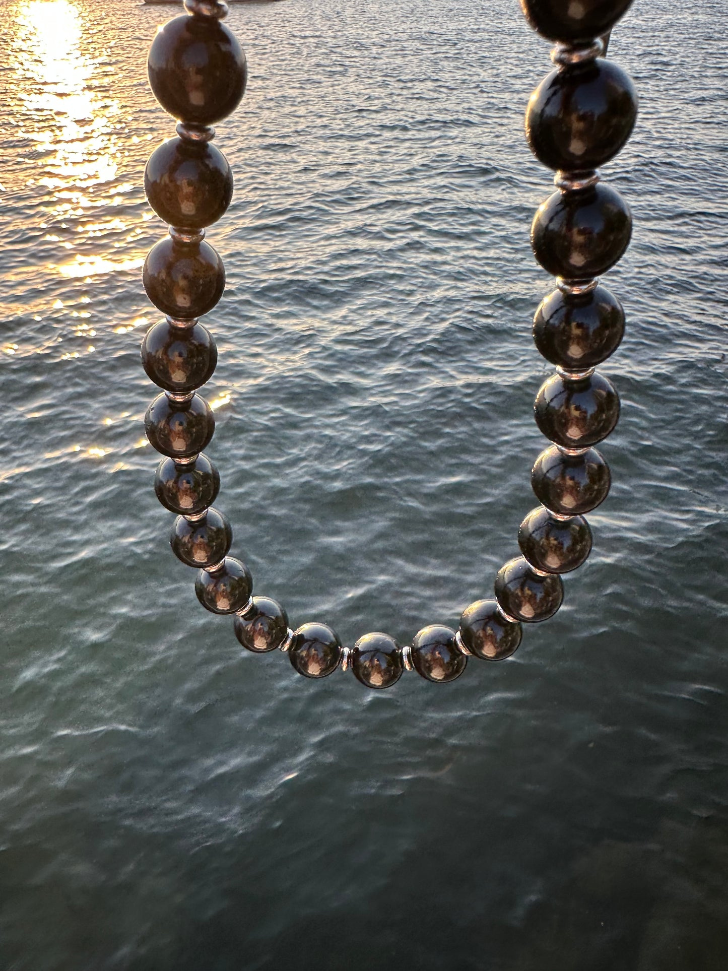 Black Tourmaline Protection Necklace - World's Best Quality & Made To Last (18MM)