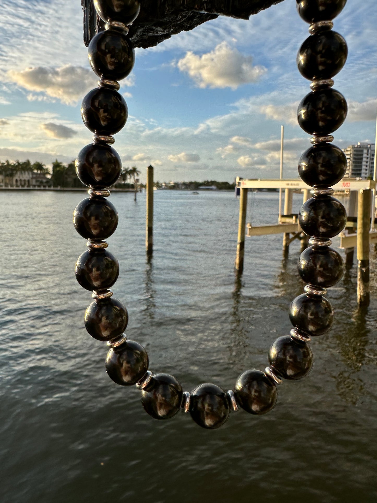 Black Tourmaline Protection Necklace - World's Best Quality & Made To Last (16MM)