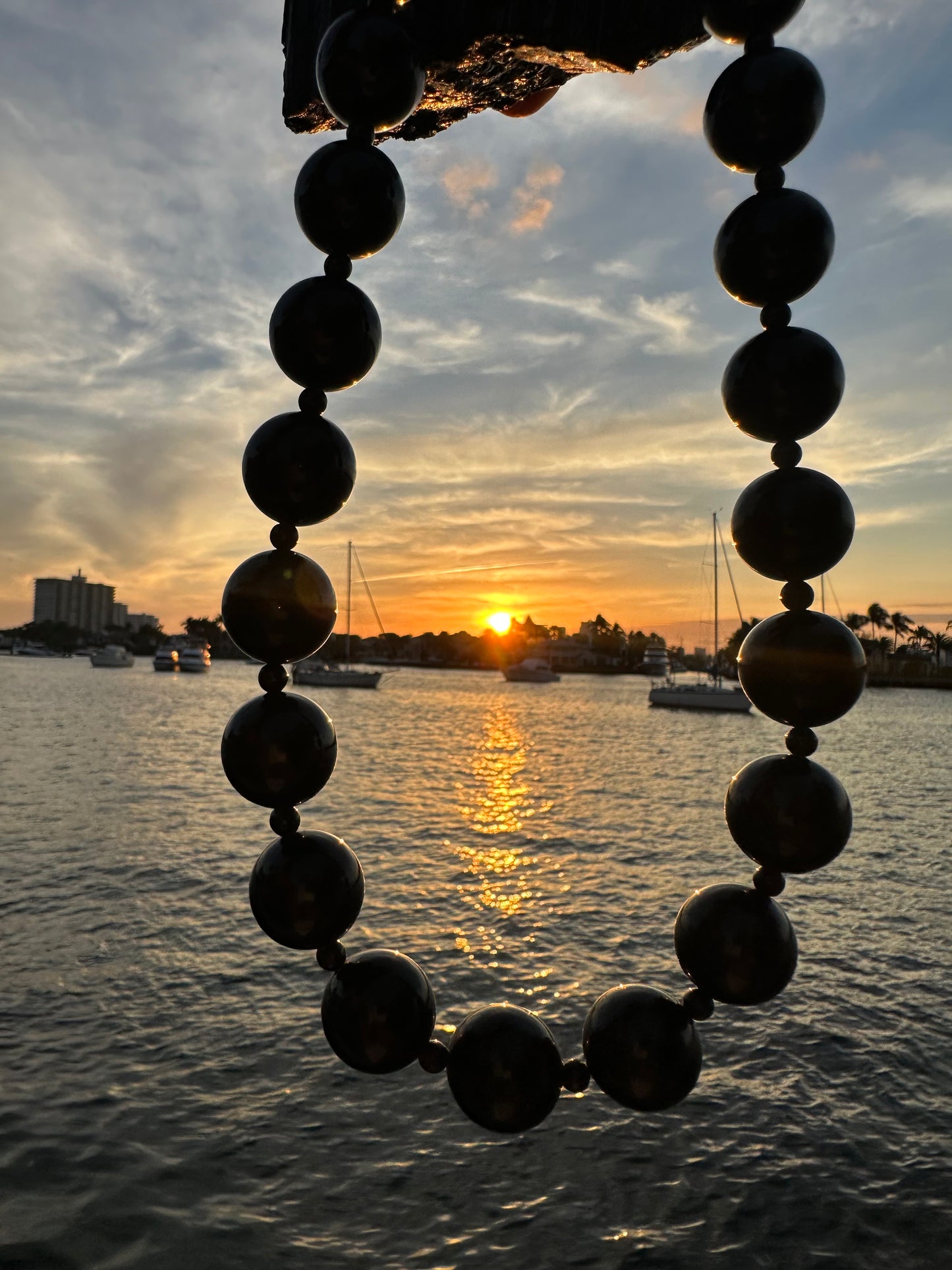 Black Tourmaline Protection Necklace - World's Best Quality & Made To Last (18MM)