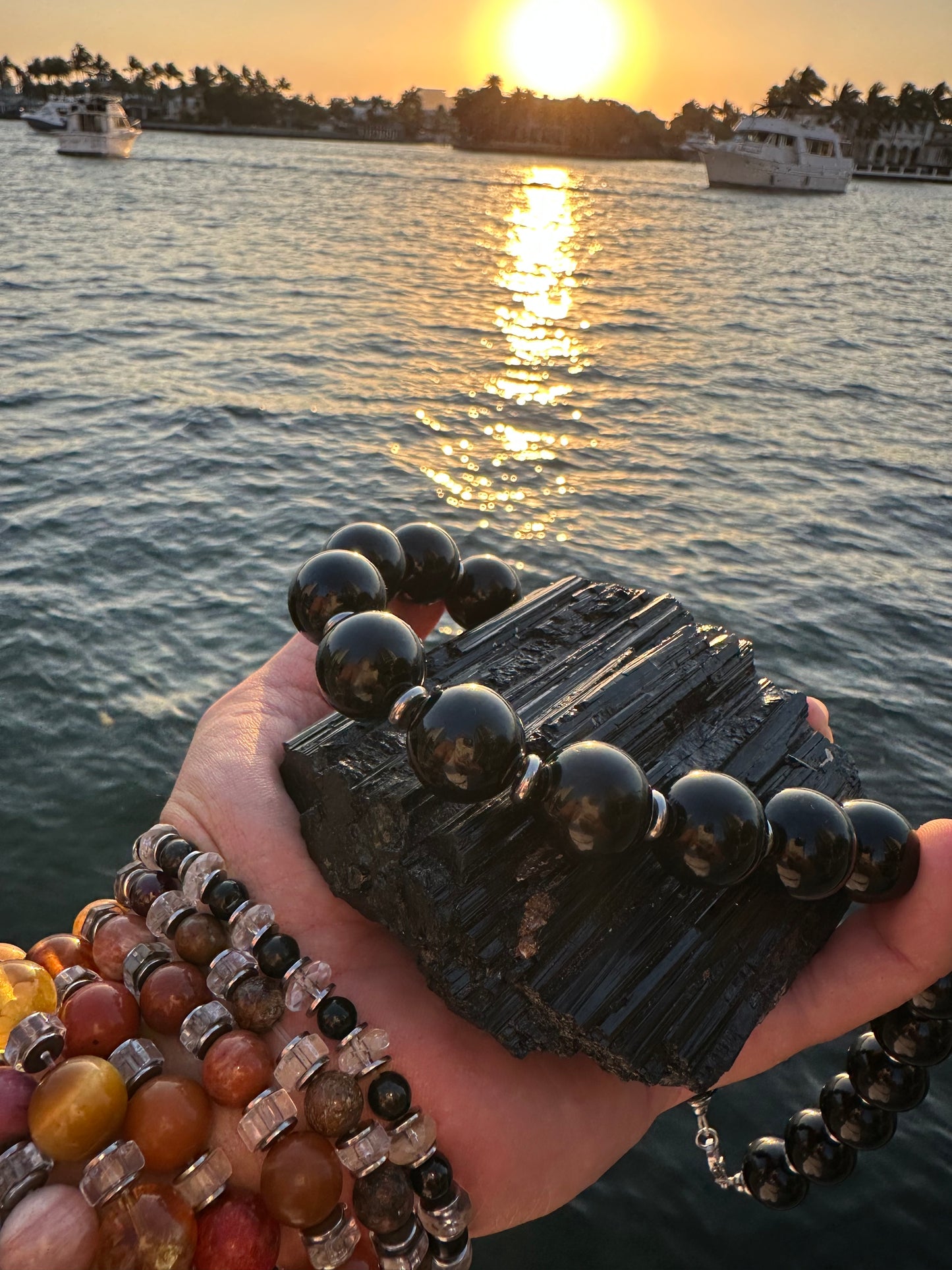 Black Tourmaline Protection Necklace - World's Best Quality & Made To Last (18MM)