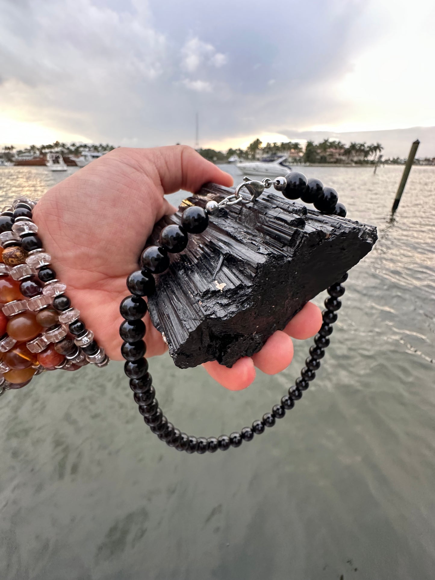 Black Tourmaline Protection Necklace - World's Best Quality & Made To Last (10MM)