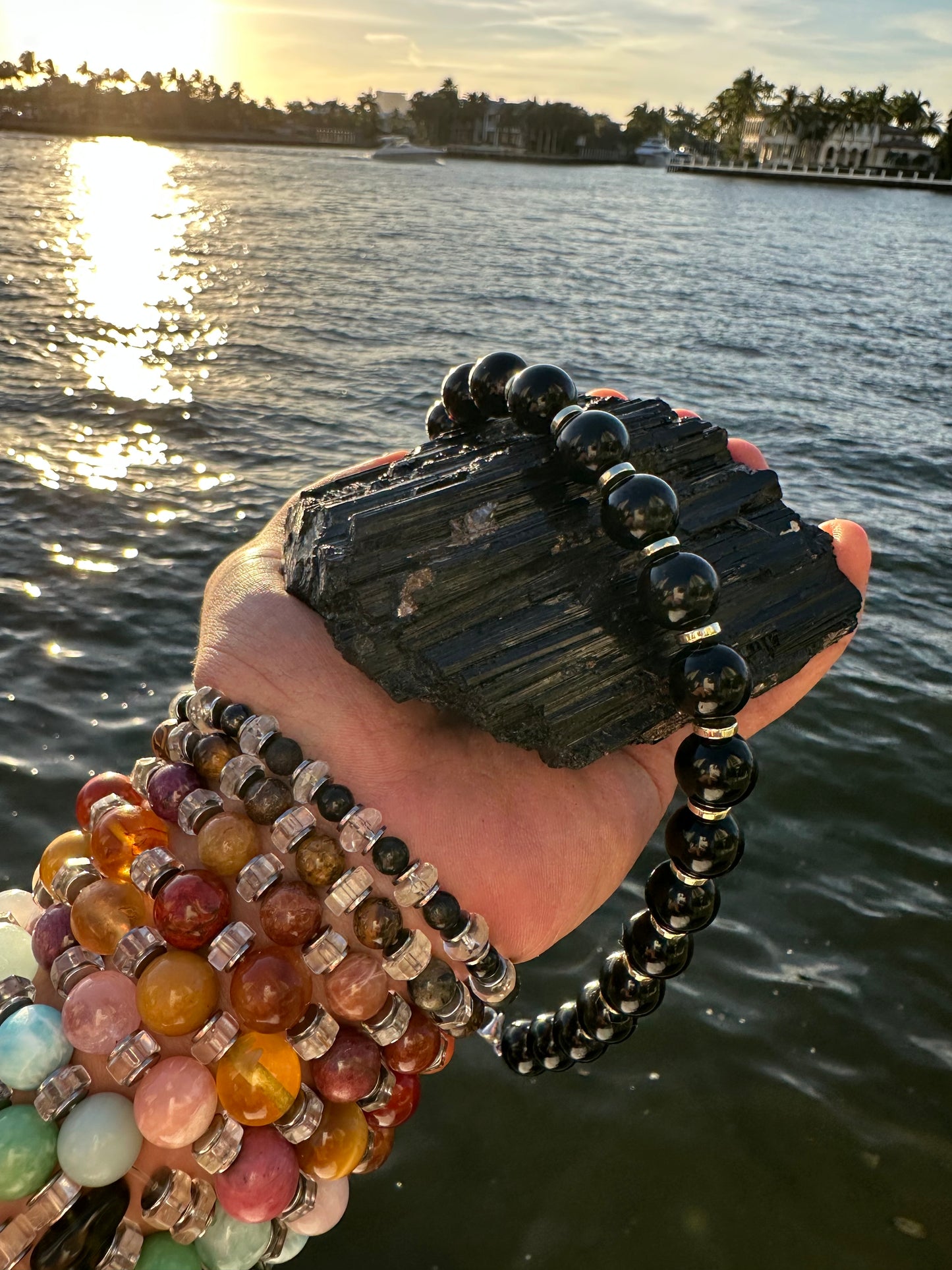 Black Tourmaline Protection Necklace - World's Best Quality & Made To Last (14MM)