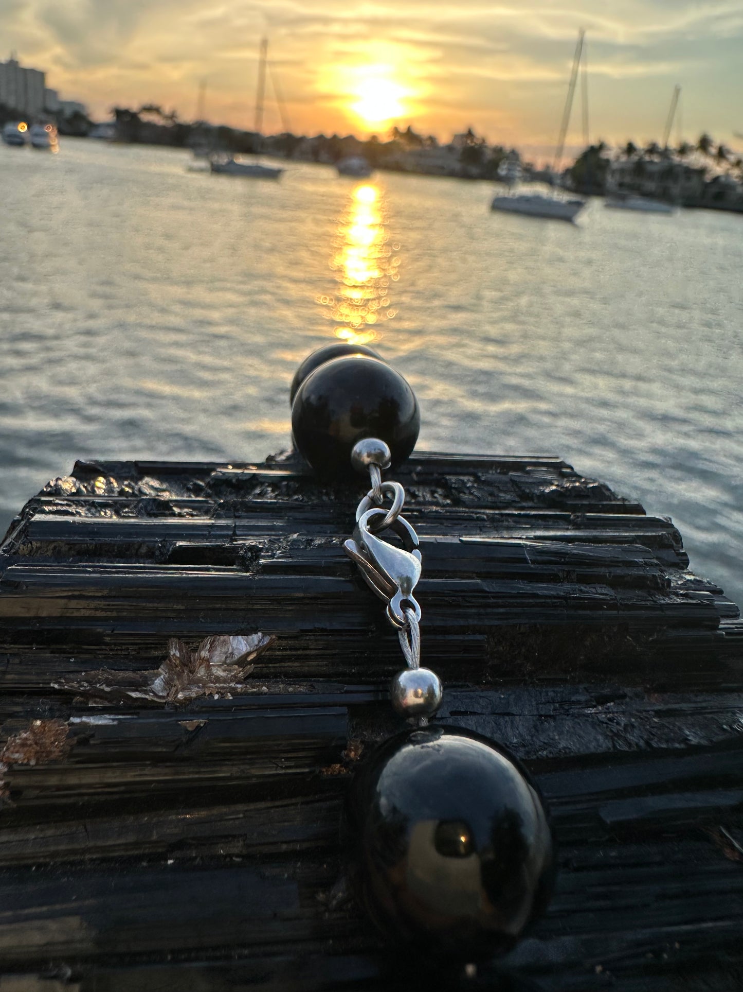 Black Tourmaline Protection Necklace - World's Best Quality & Made To Last (18MM)