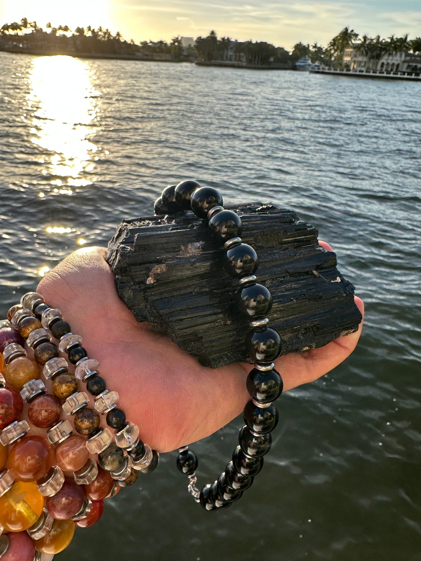 Black Tourmaline Protection Necklace - World's Best Quality & Made To Last (14MM)