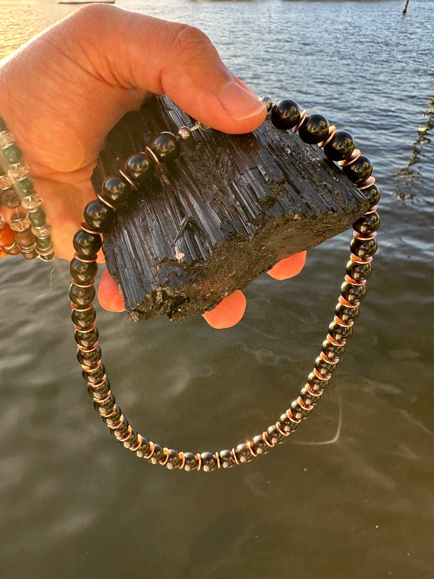 Black Tourmaline Protection Necklace - World's Best Quality & Made To Last (10MM)