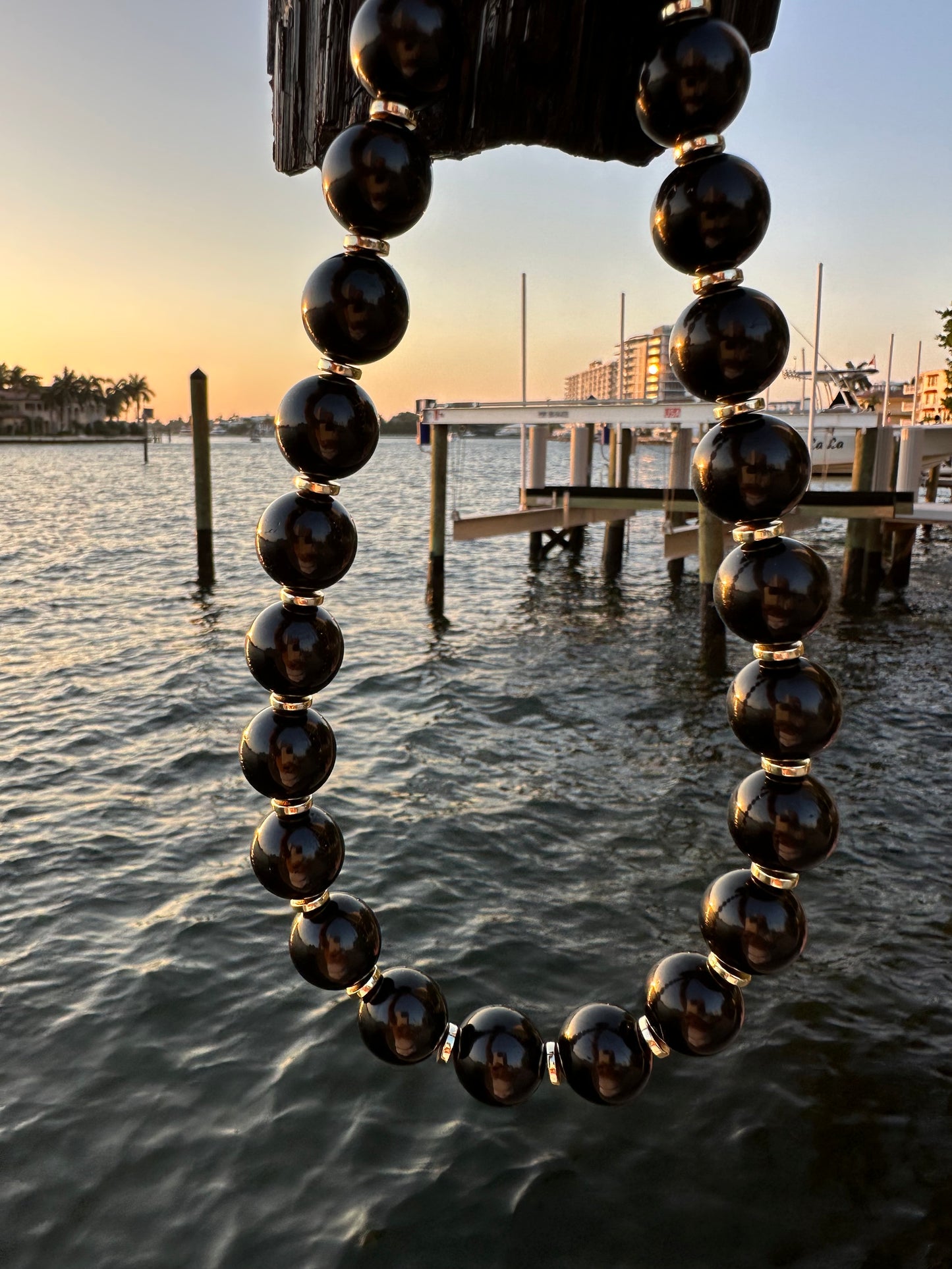 Black Tourmaline Protection Necklace - World's Best Quality & Made To Last (18MM)