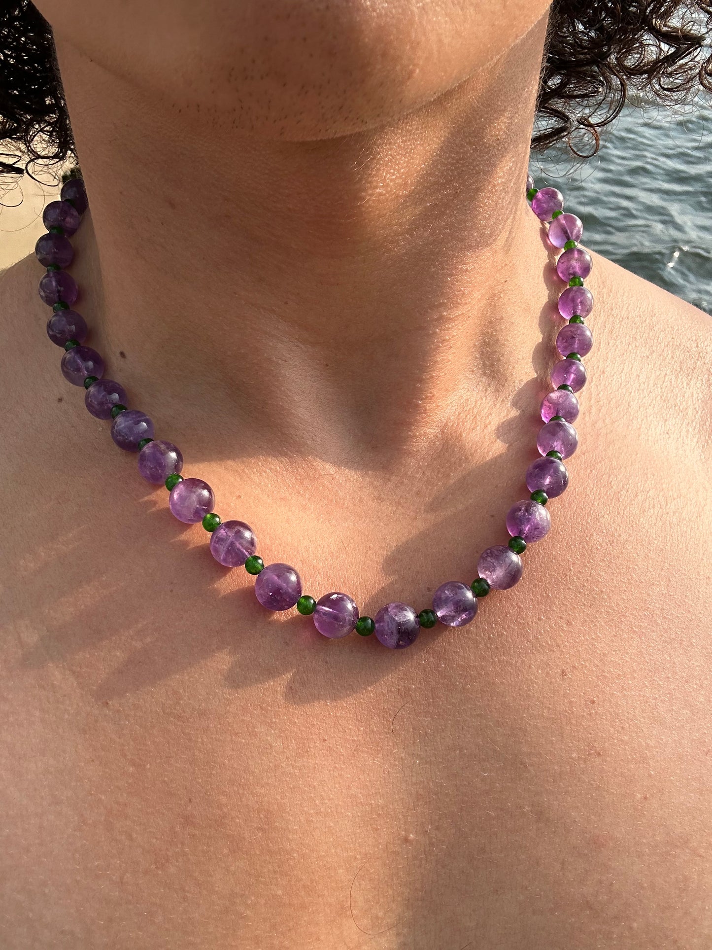 Luxury Amethyst-Jade Pure Gemstone Chain - World's Best Quality & Made To Last