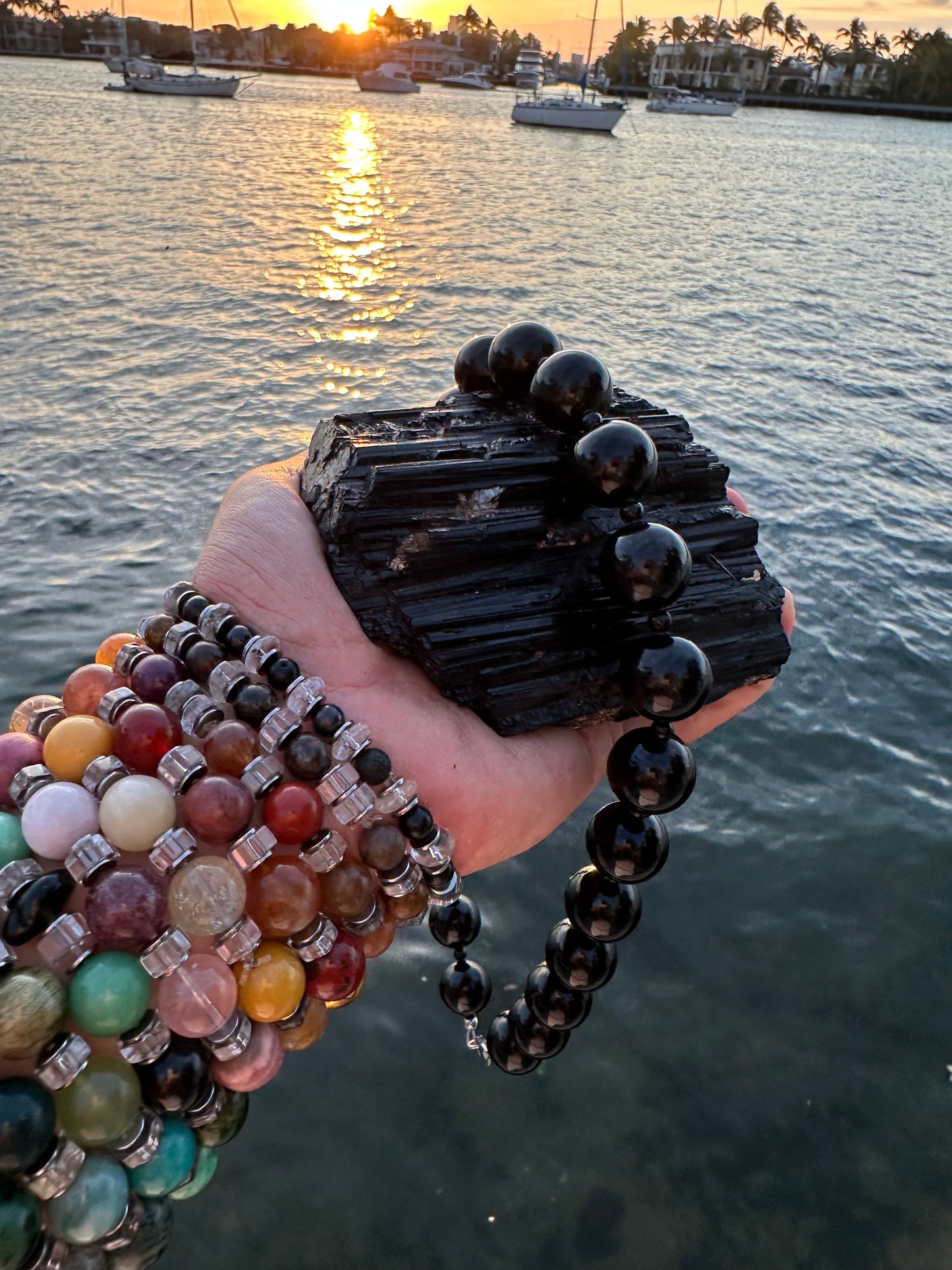 Black Tourmaline Protection Necklace - World's Best Quality & Made To Last (18MM)
