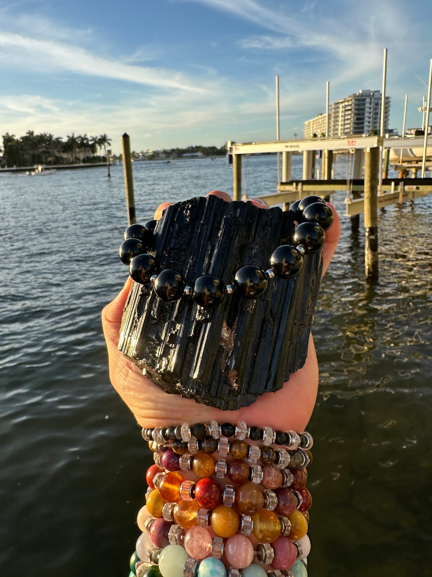 Black Tourmaline Protection Necklace - World's Best Quality & Made To Last (14MM)