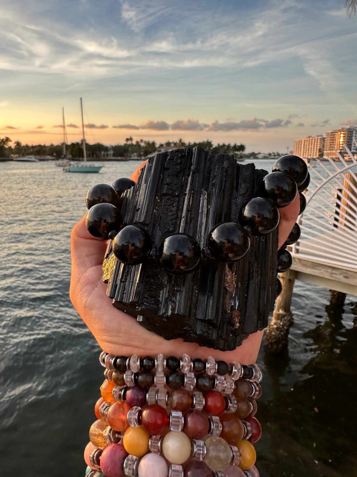 Black Tourmaline Protection Necklace - World's Best Quality & Made To Last (18MM)