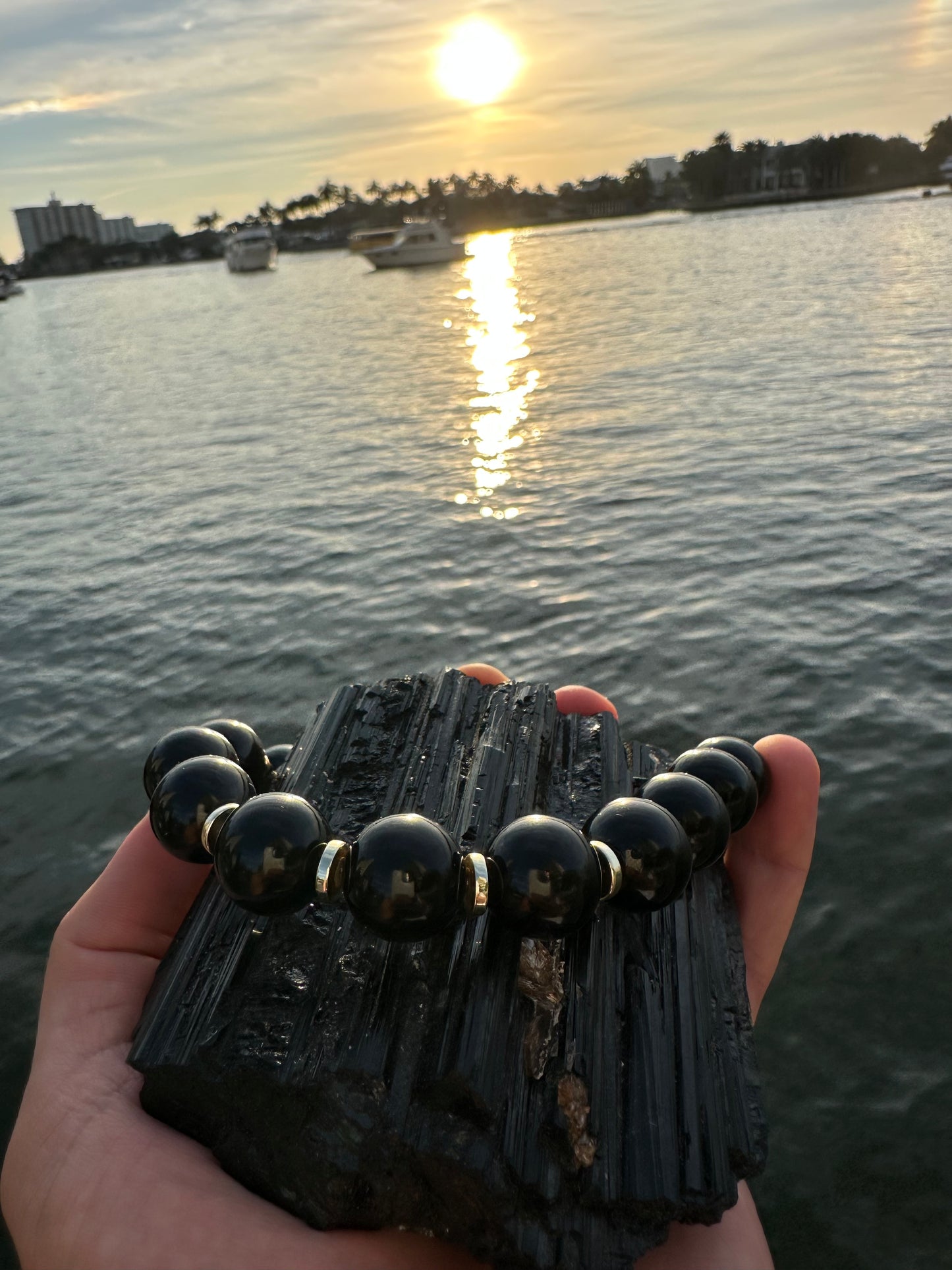 Black Tourmaline Protection Necklace - World's Best Quality & Made To Last (16MM)