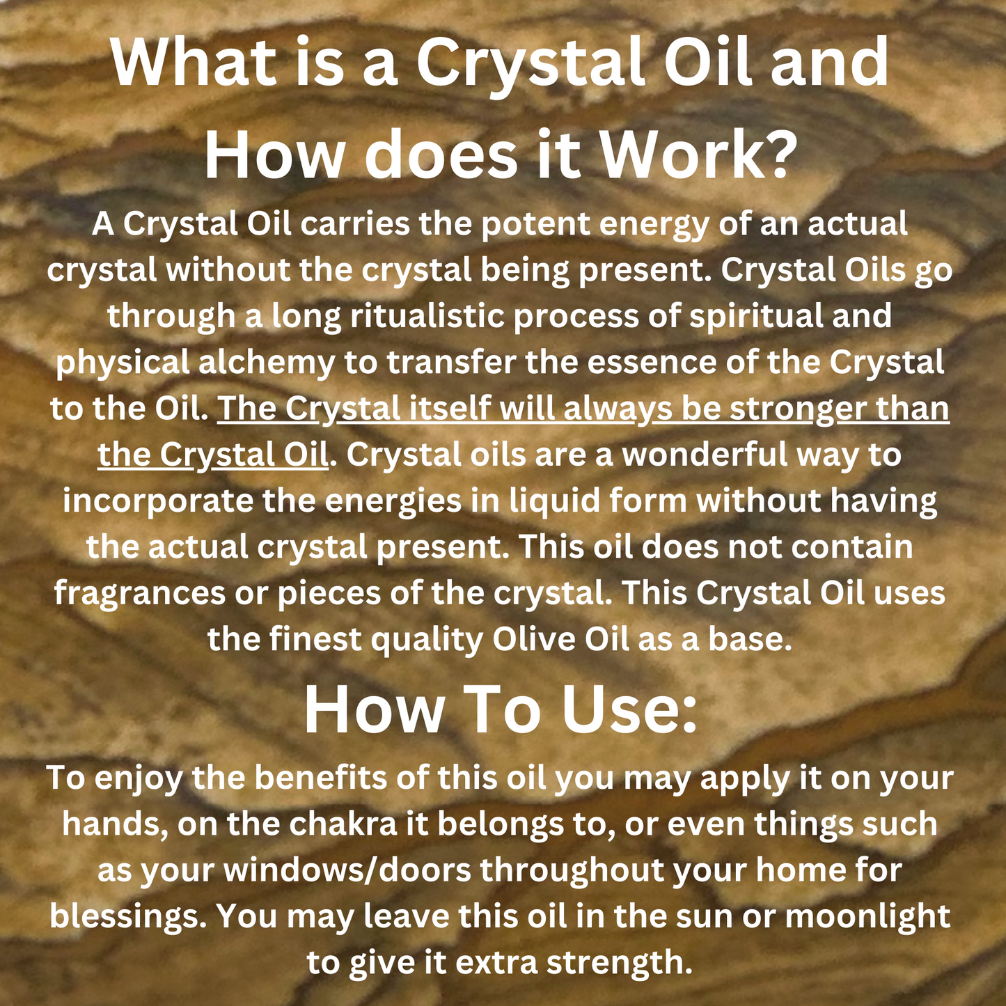 Picture Jasper Crystal Oil